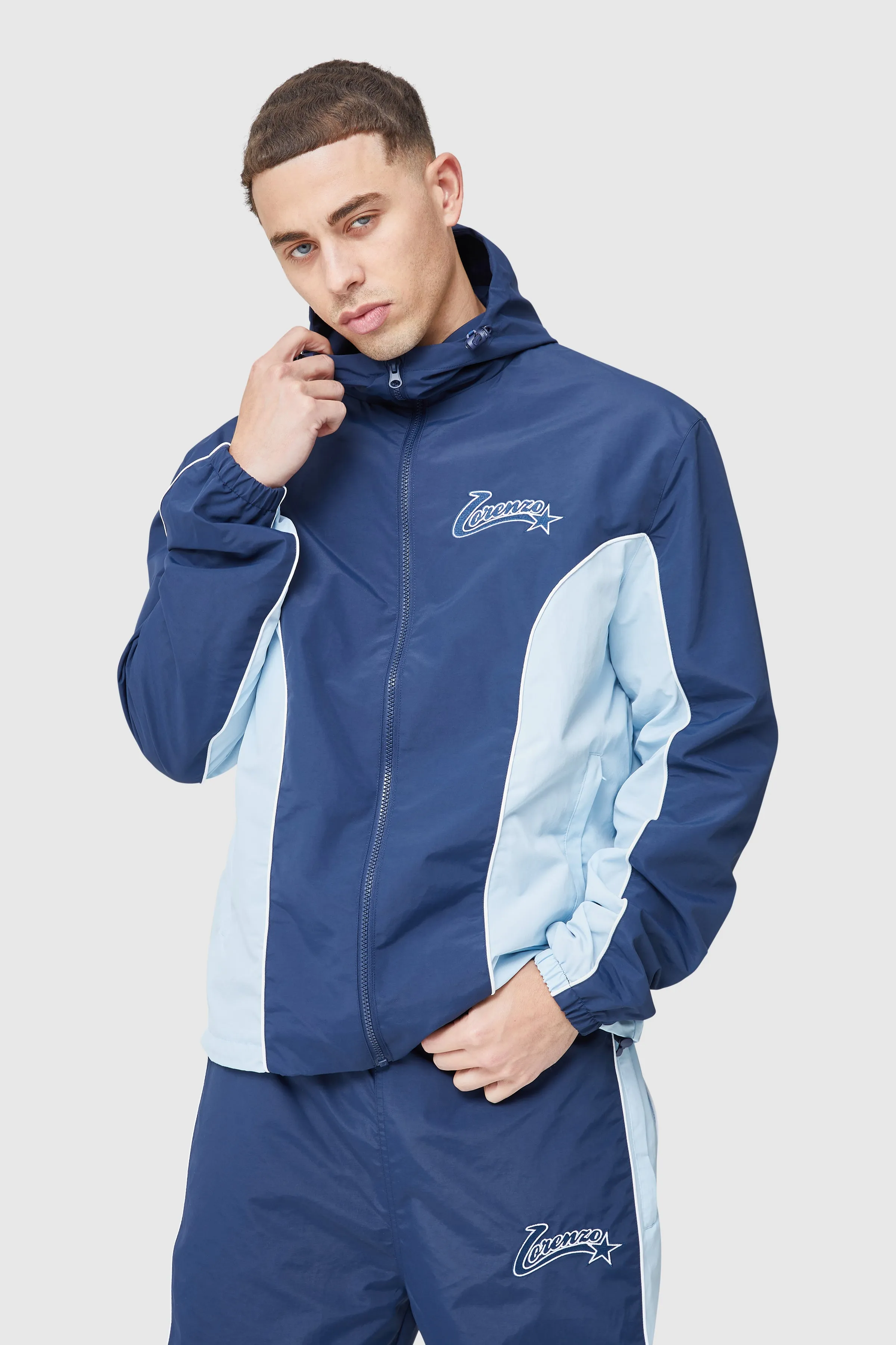 All Star Windbreaker - Navy/Blue
