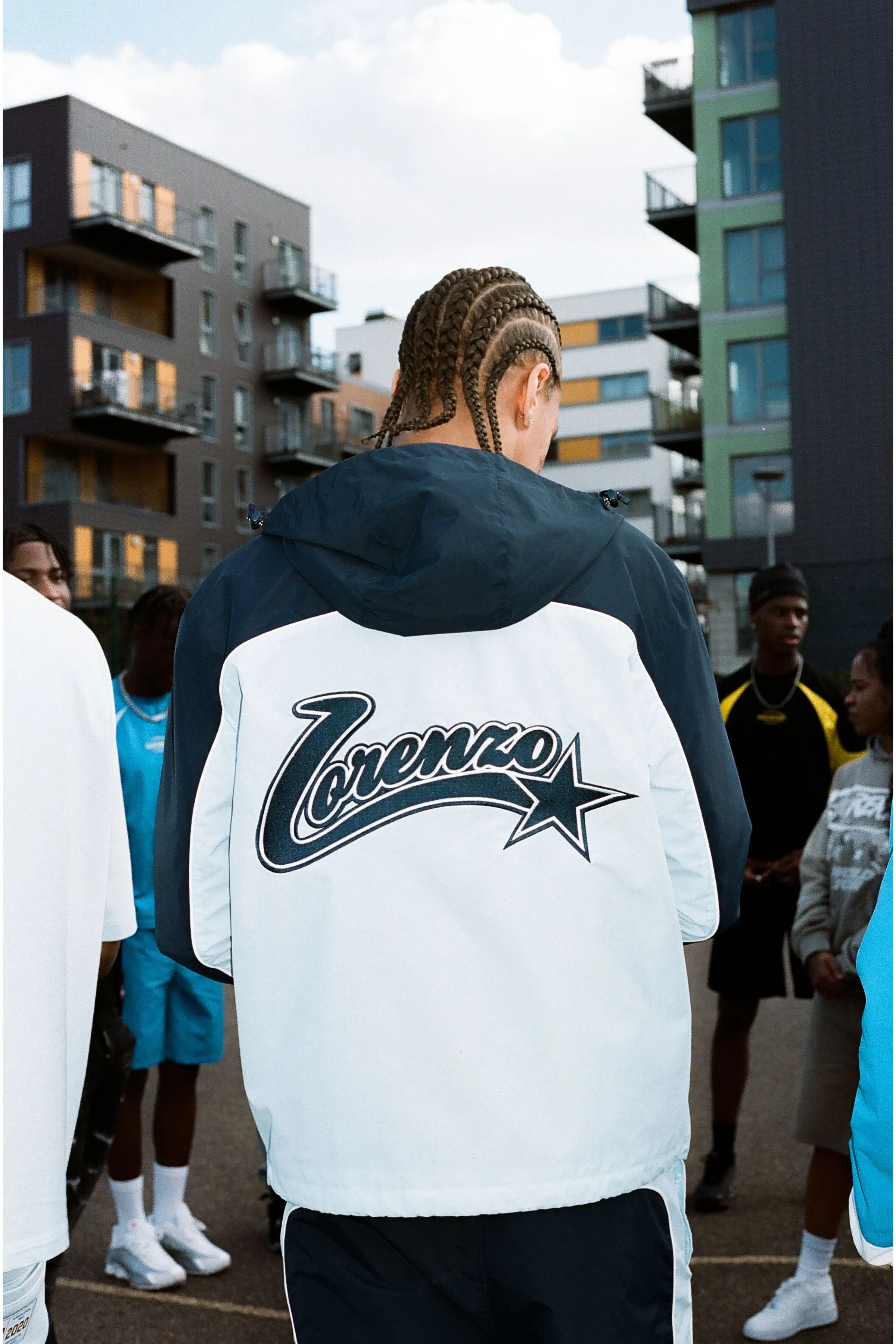 All Star Windbreaker - Navy/Blue