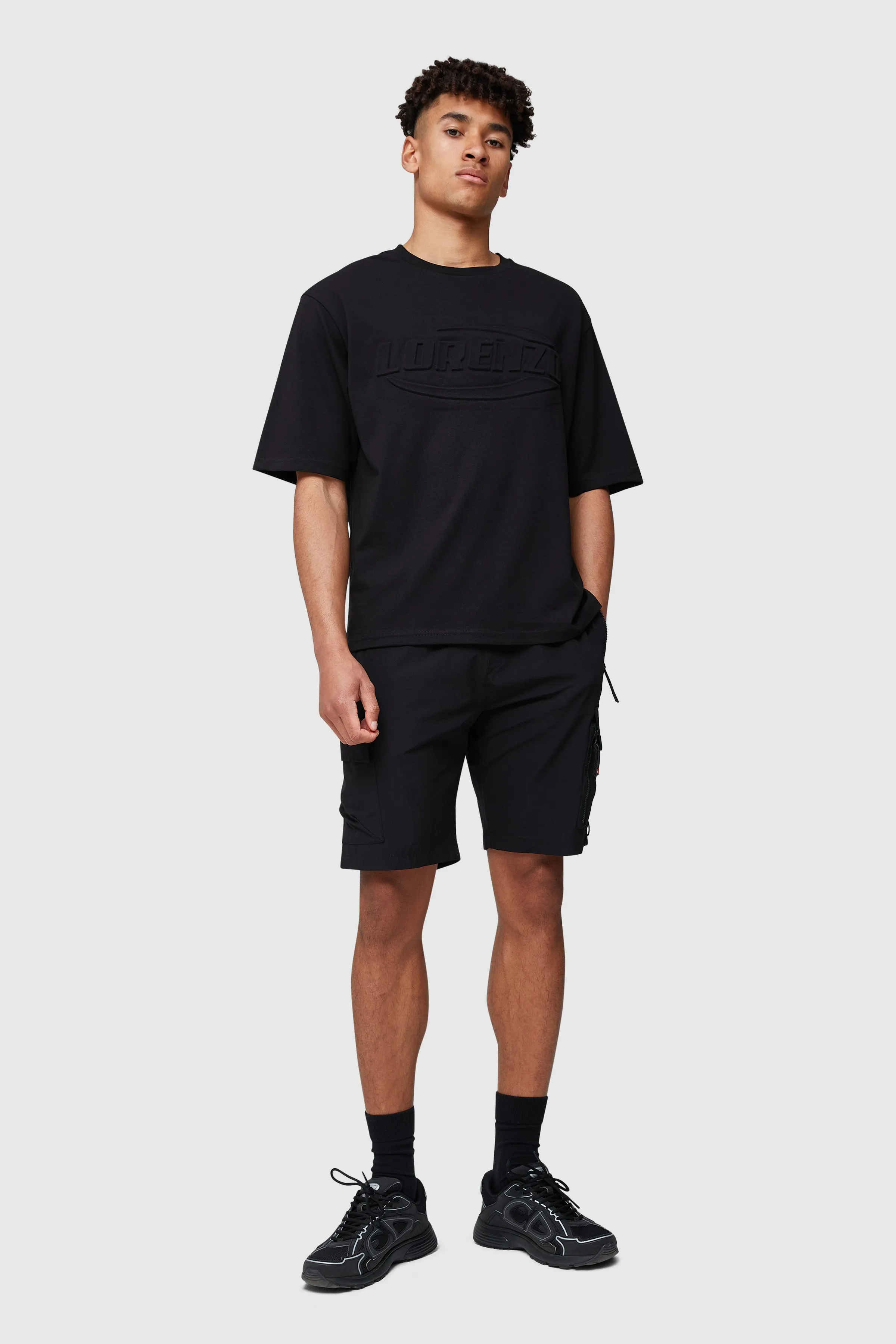 Ascend Orbit Tee- Black