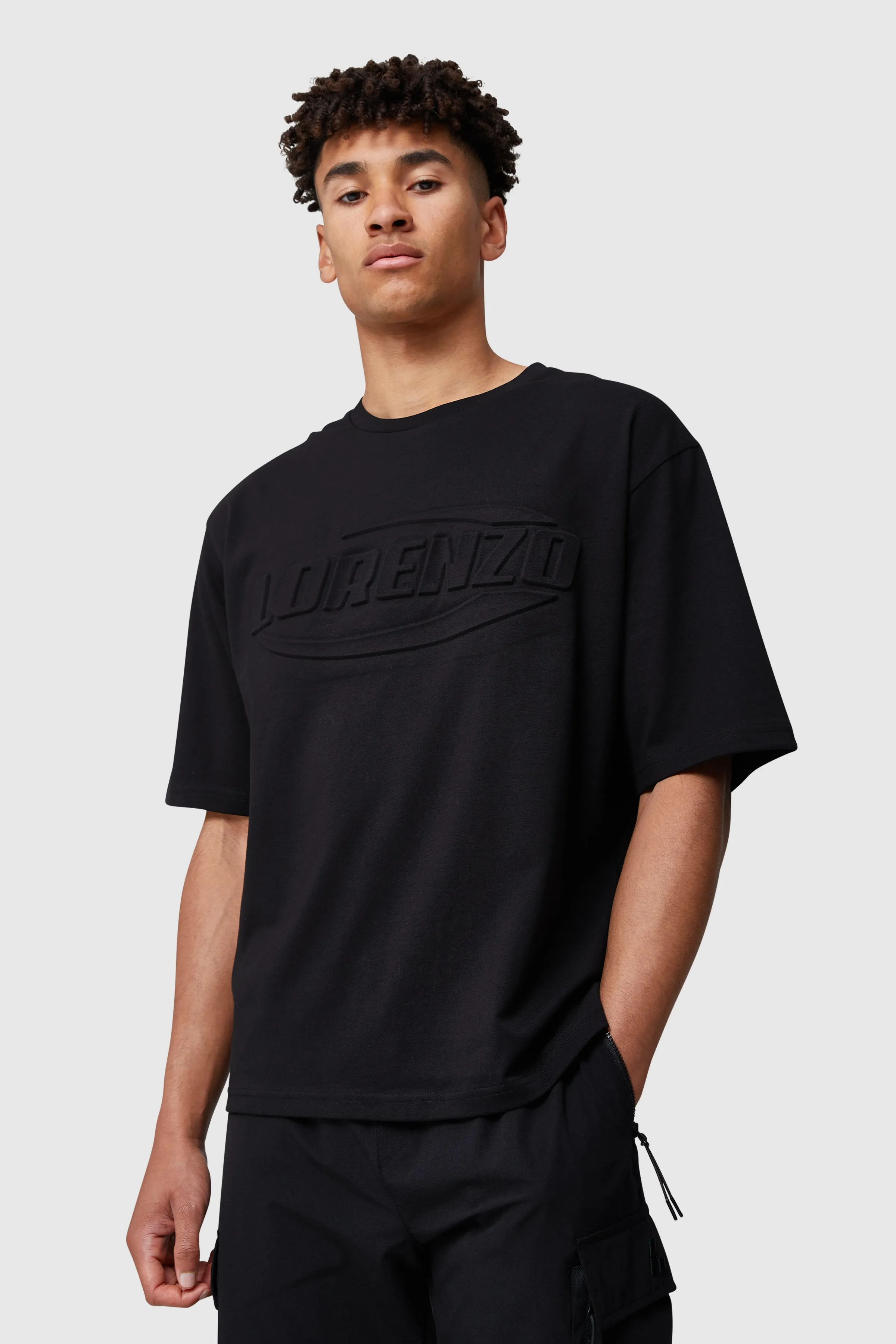 Ascend Orbit Tee- Black