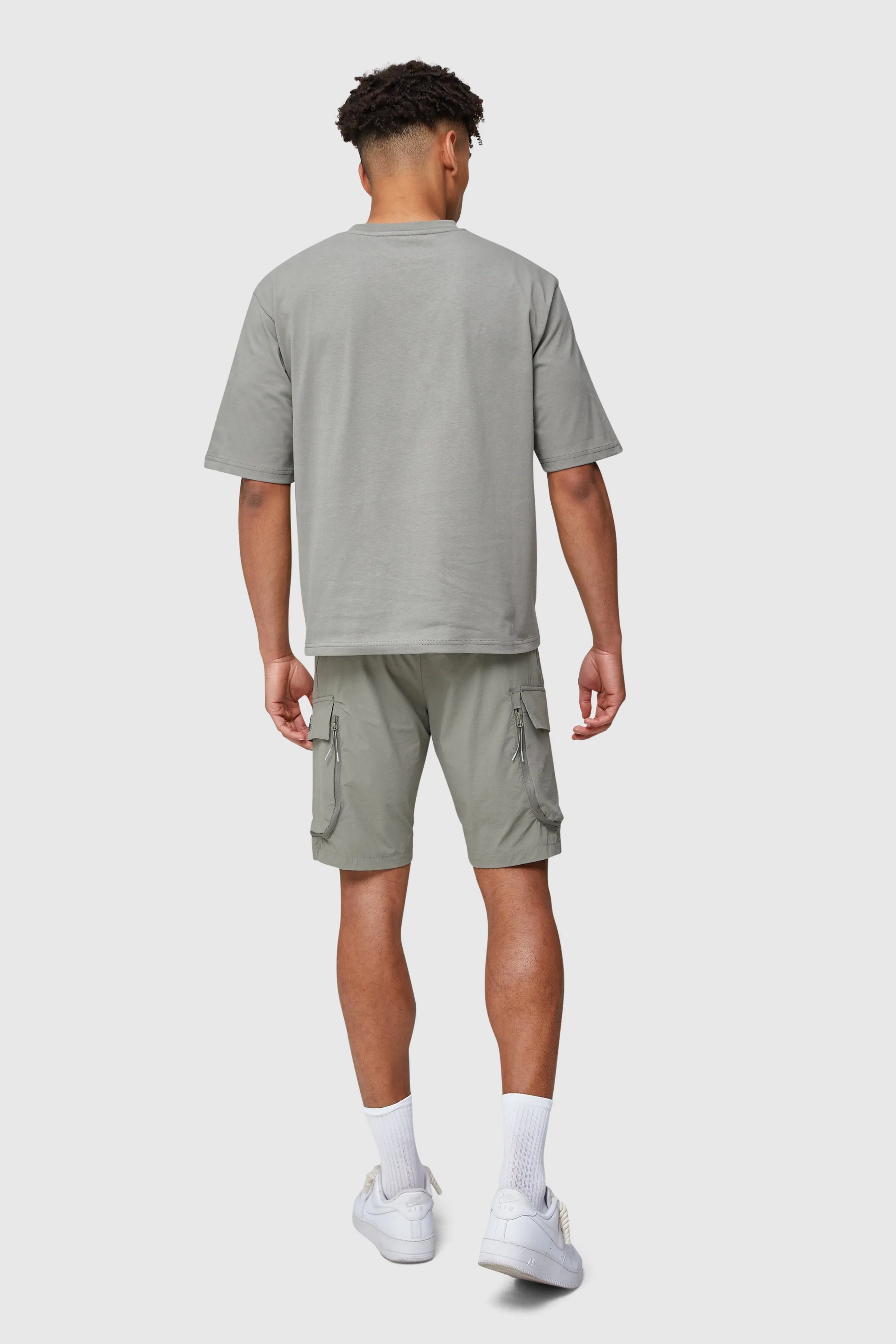 Ascend Orbit Tee- Sage