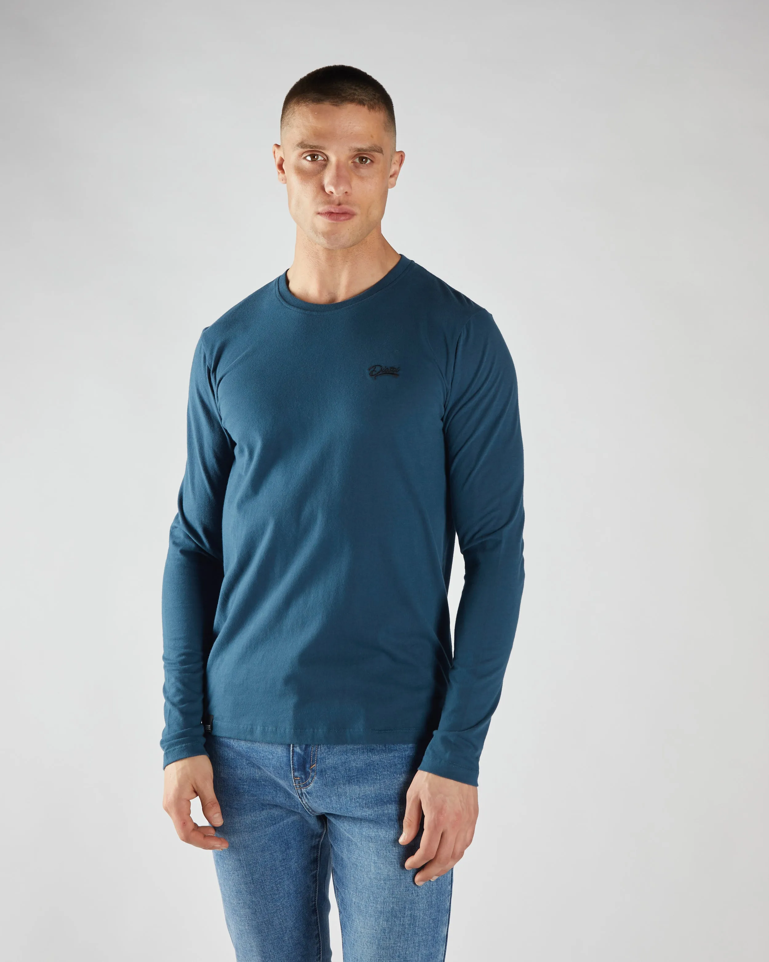 Basic Nilo Ls Tee Majoilca Blue