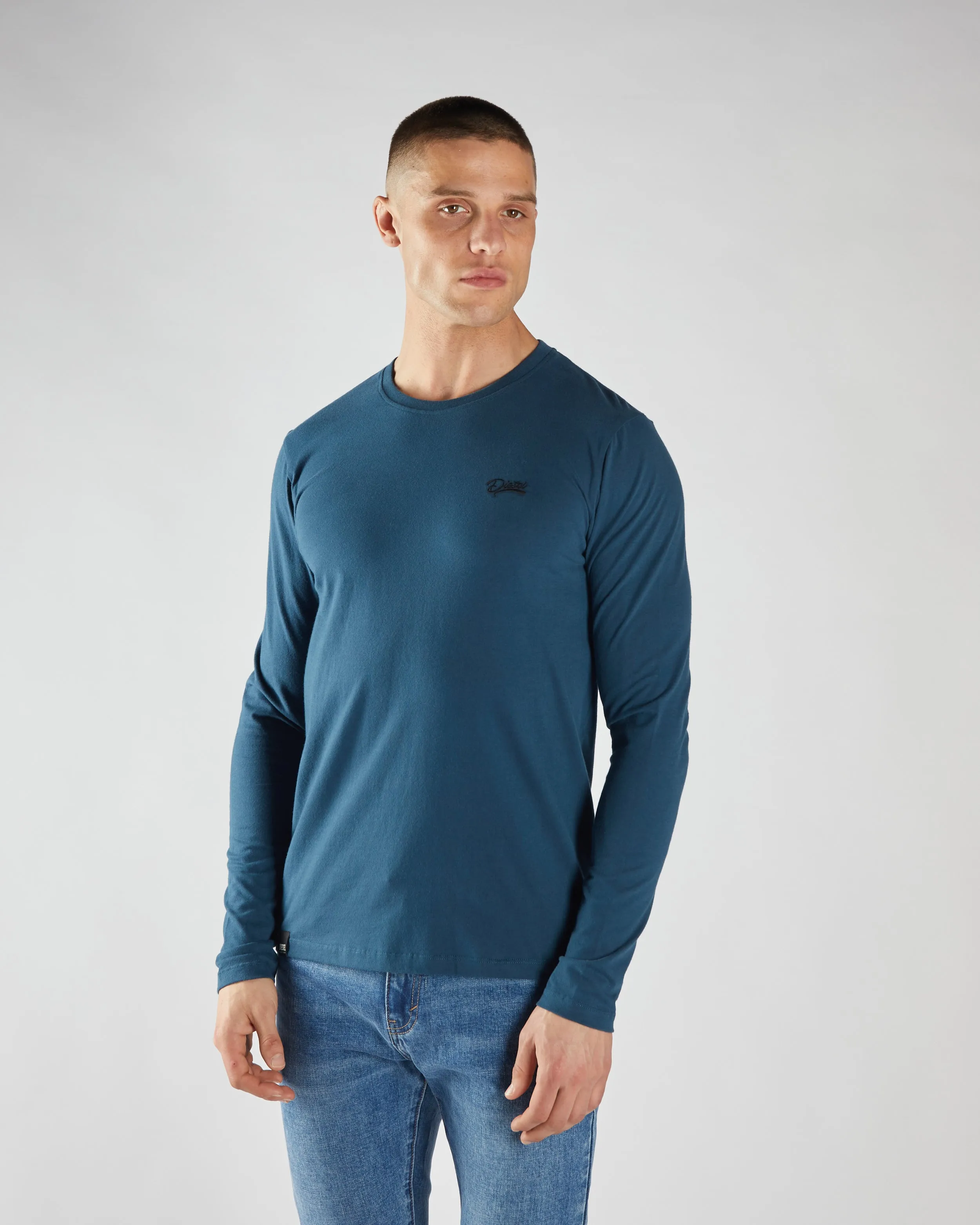Basic Nilo Ls Tee Majoilca Blue