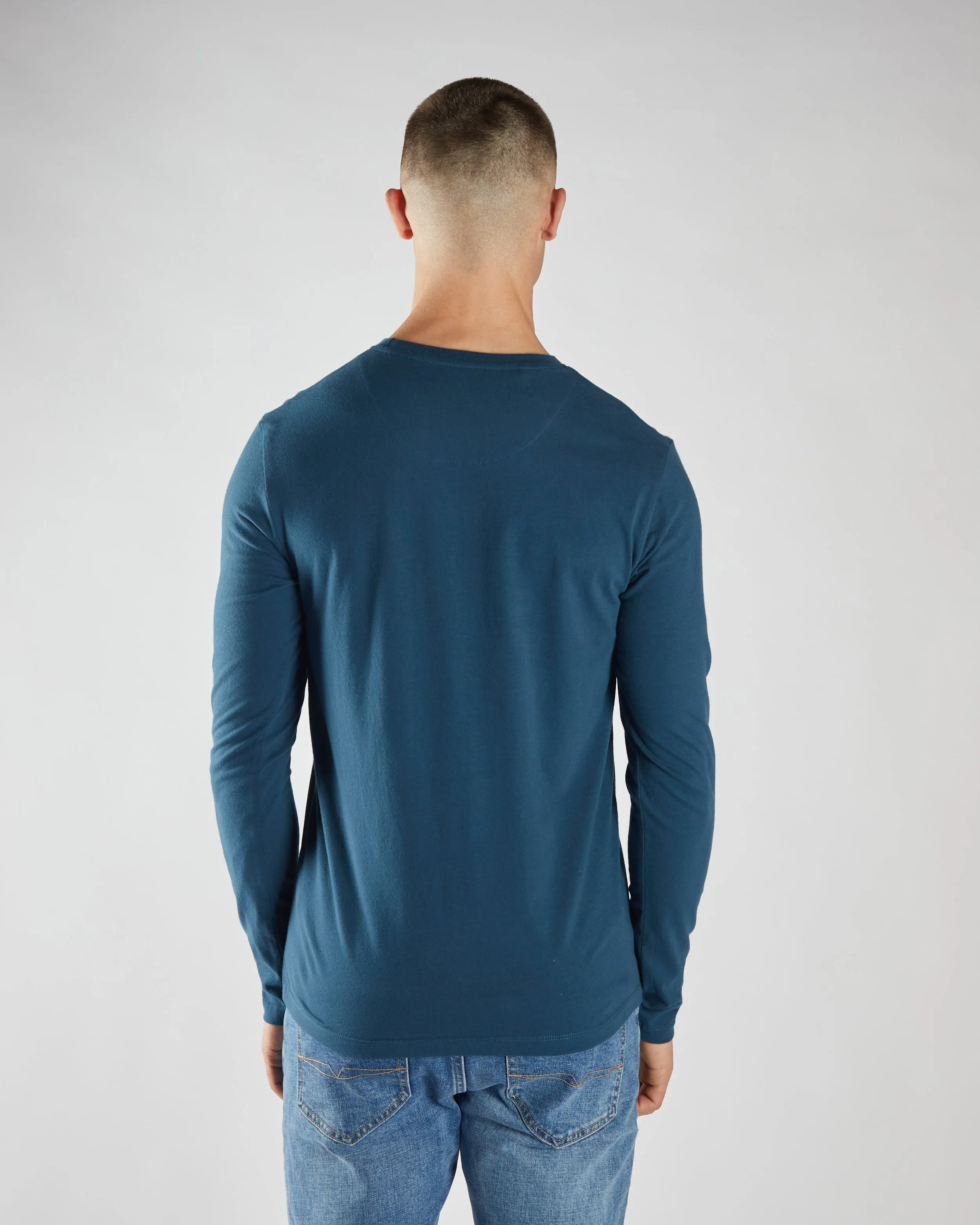 Basic Nilo Ls Tee Majoilca Blue