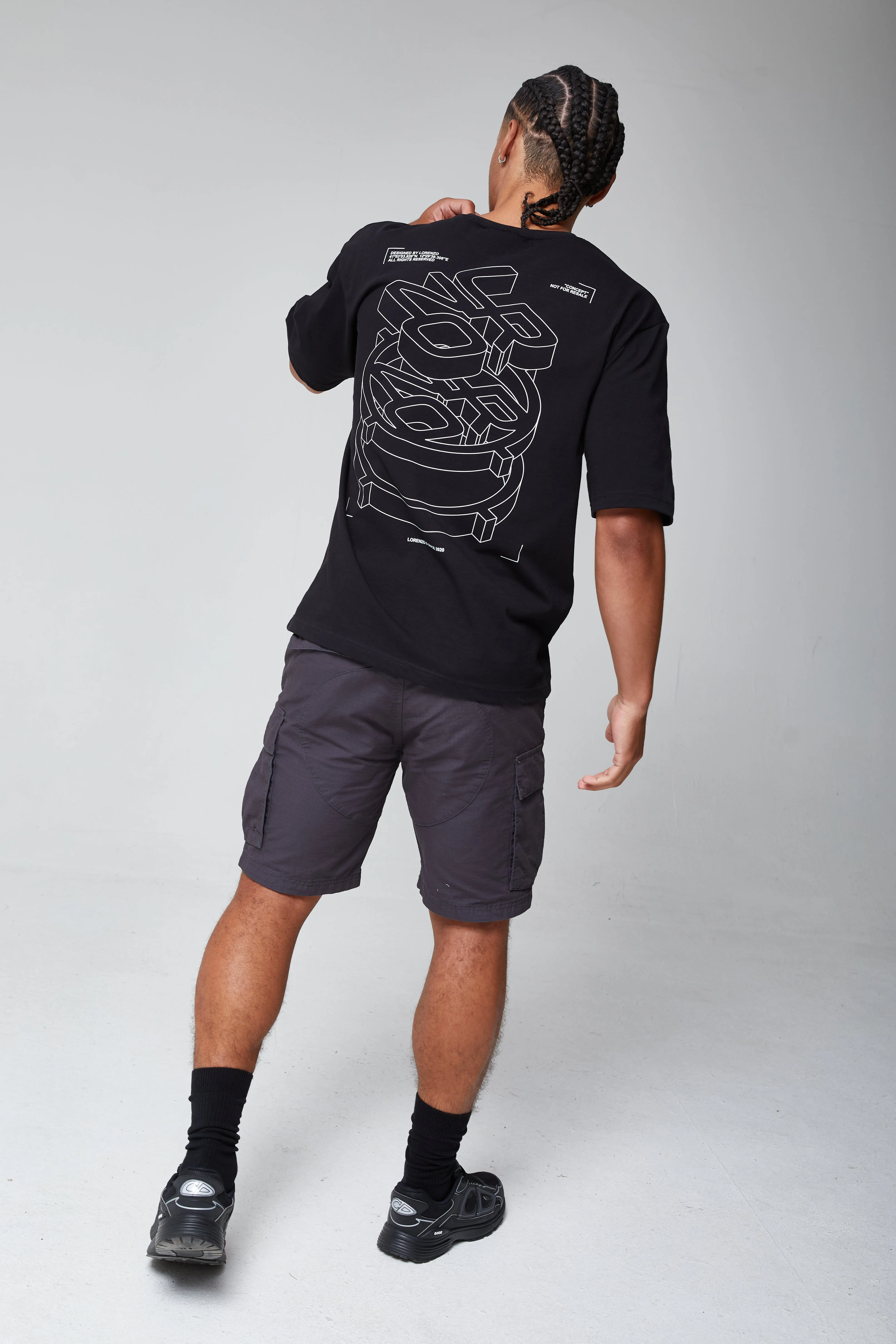 Blueprint Tee - Black
