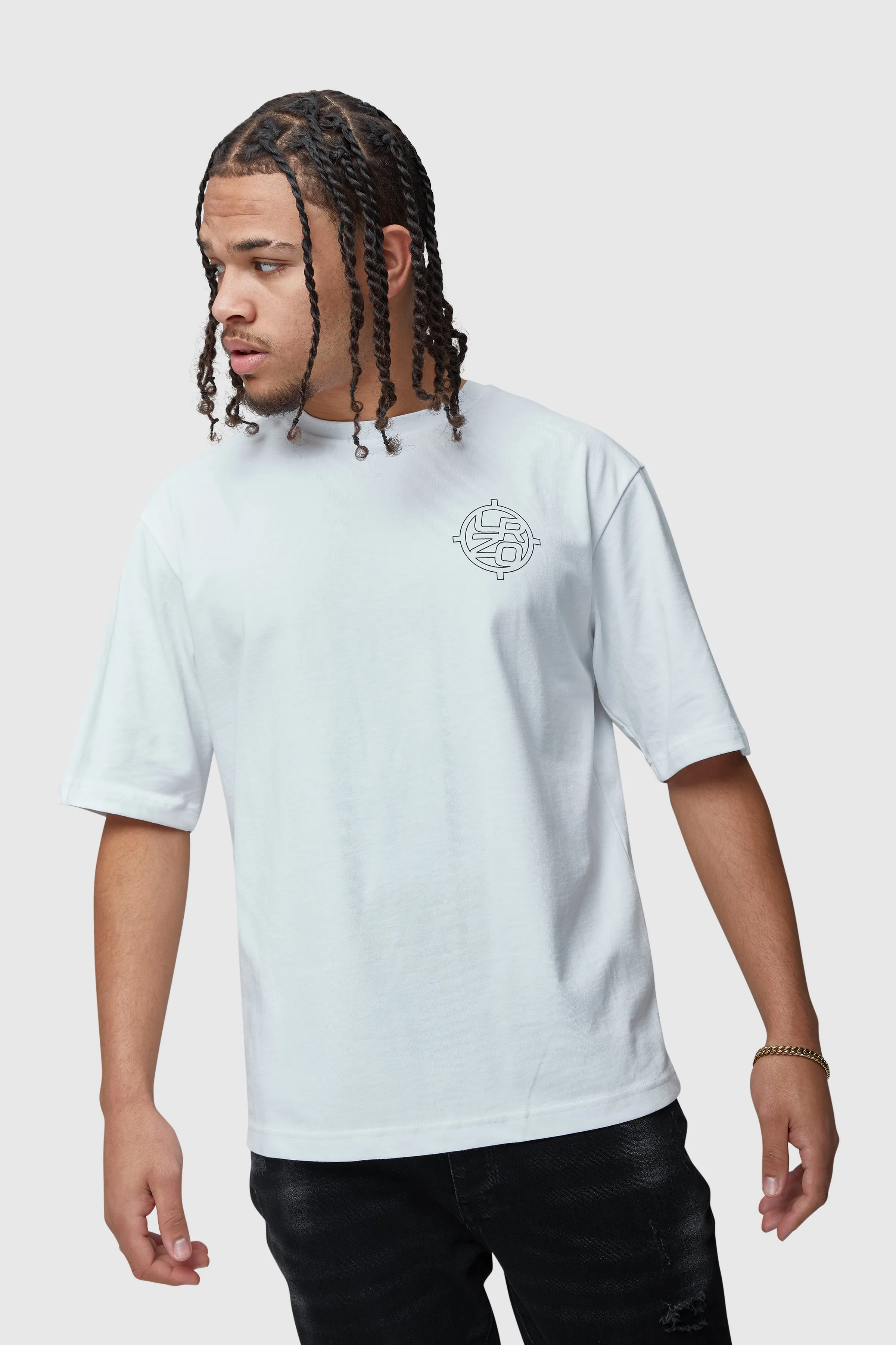 Blueprint Tee - White