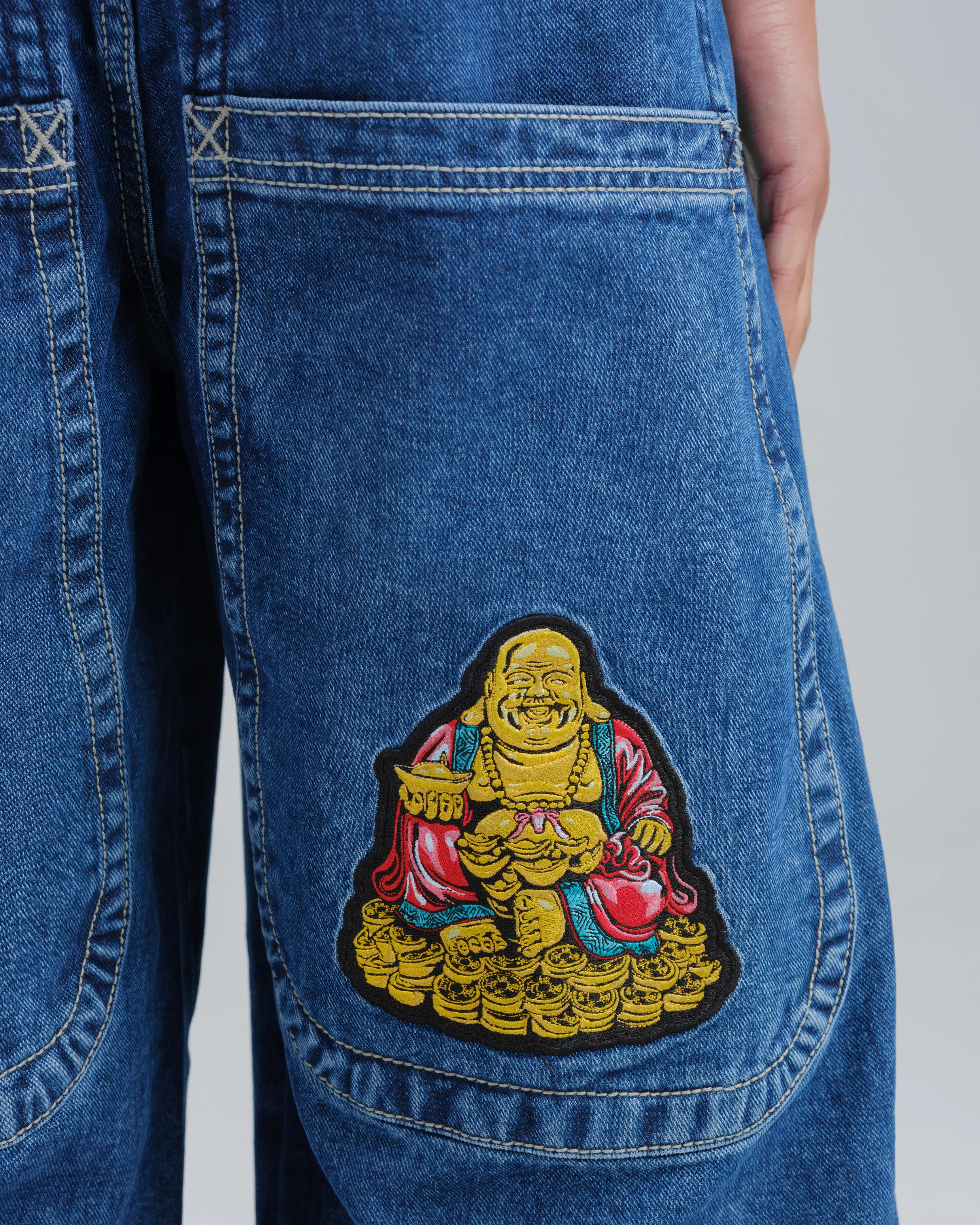 Buddha. 28". Dark Stone.