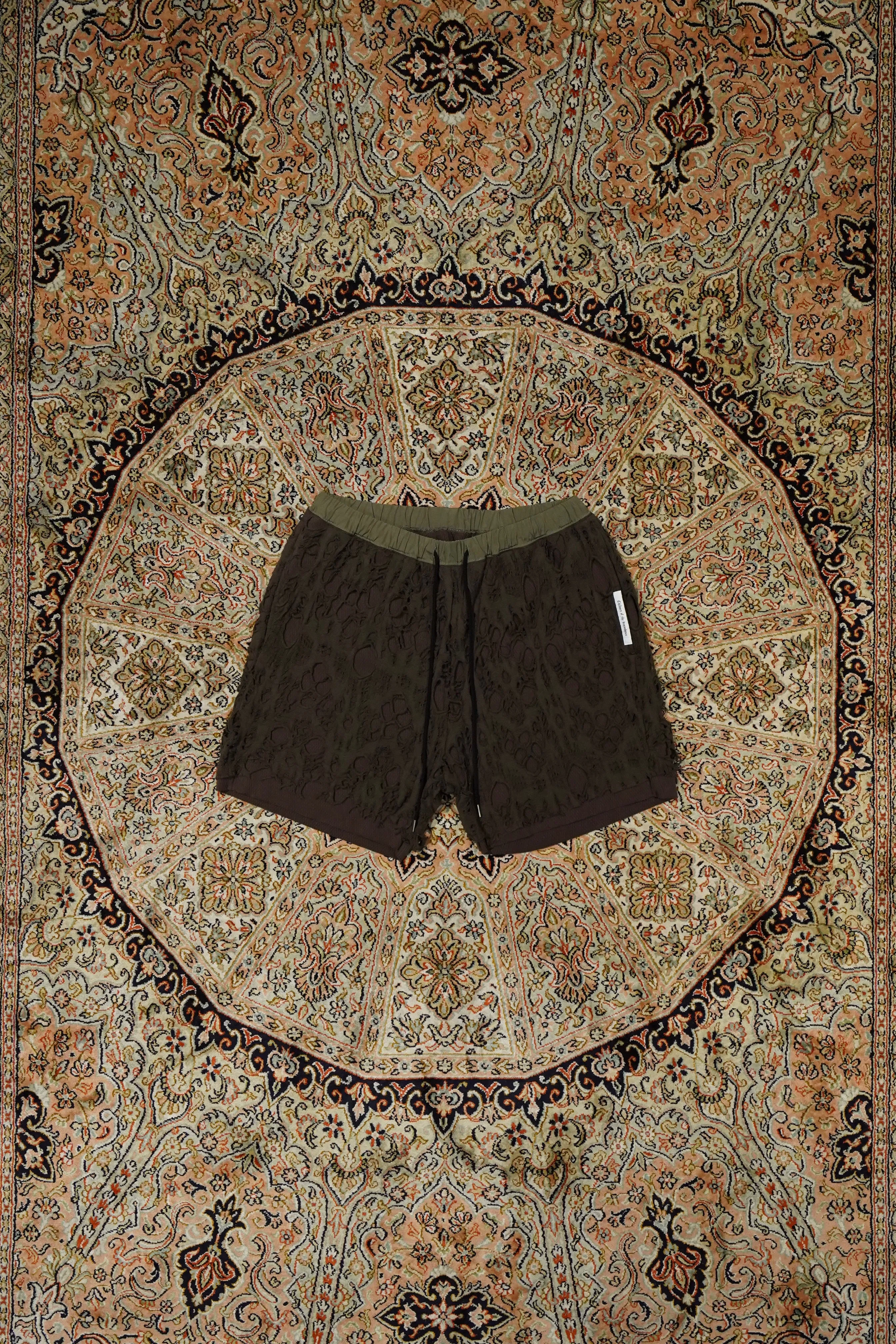 Children of the discordance SPIDER LAYER SHORT PT (KHAKI)