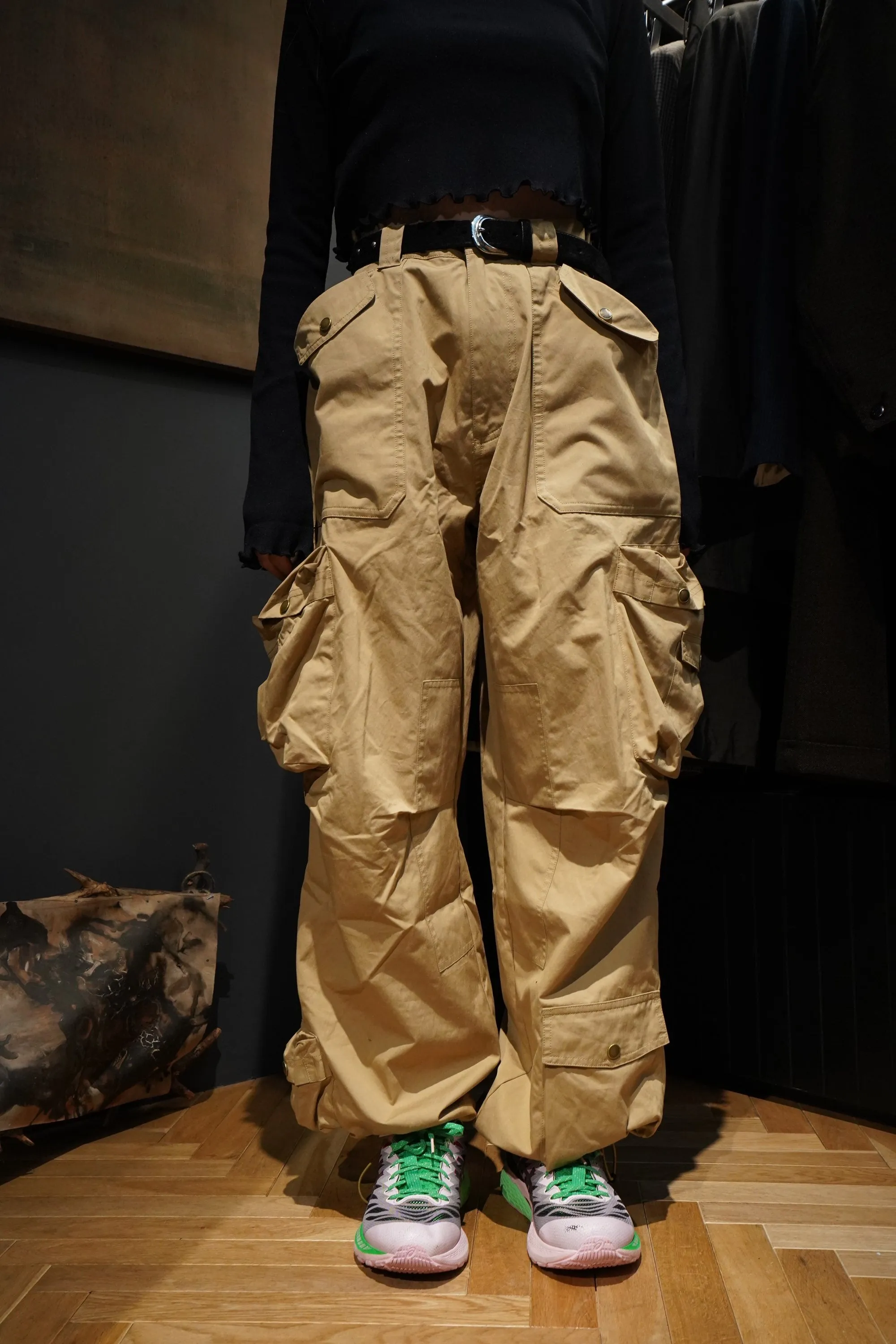 Children of the discordance UTILITY TEAM PANTS (BEIGE)