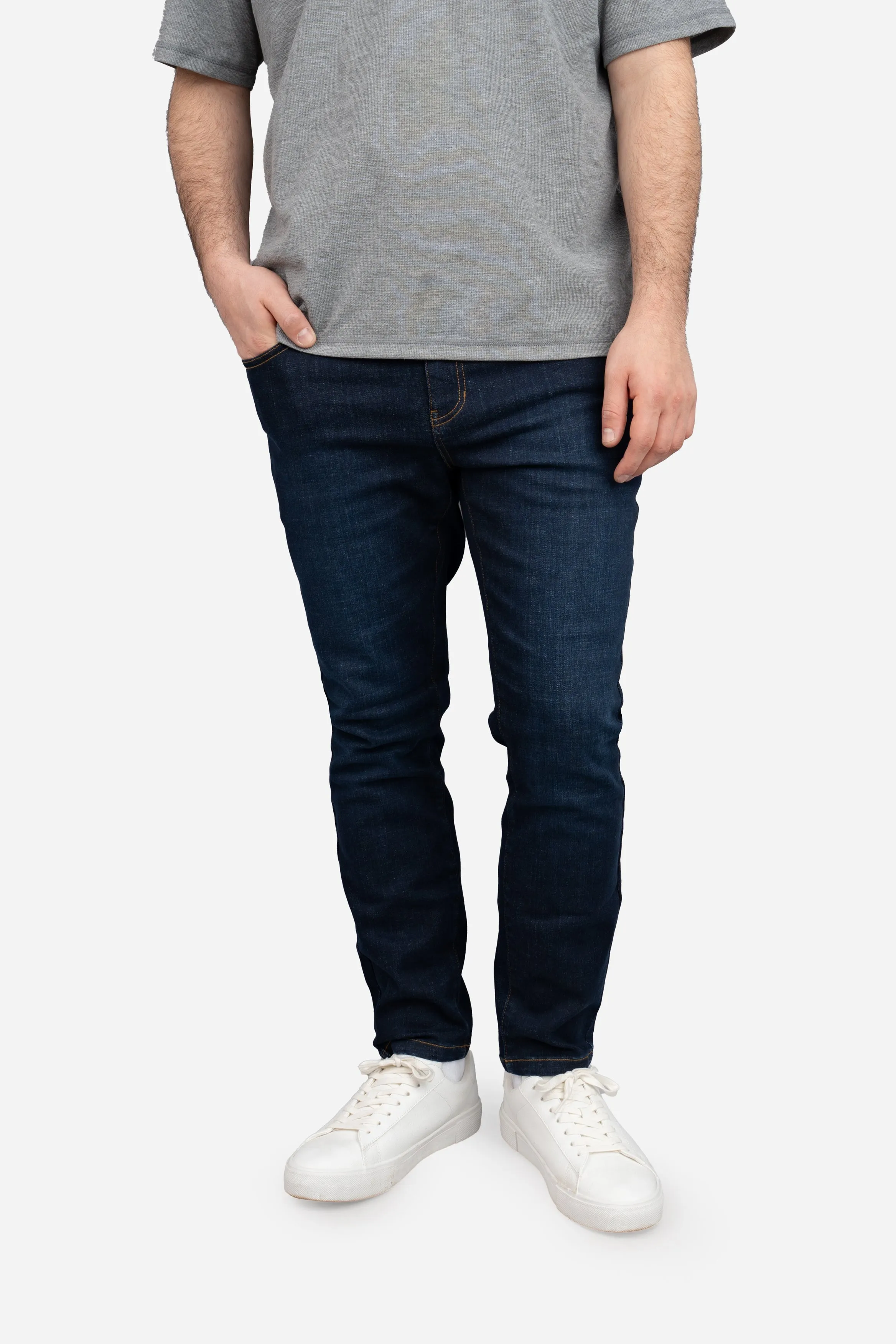 Core Extra Stretch Jeans Dark Wash