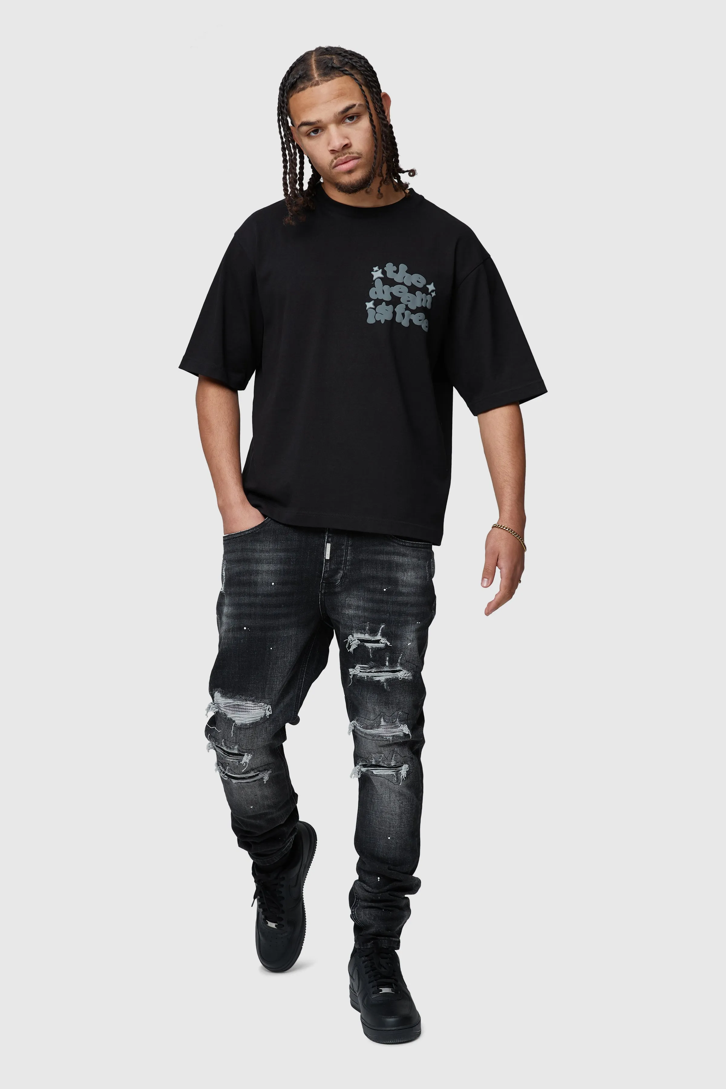 Dream Is Free 2.0 Tee - Black