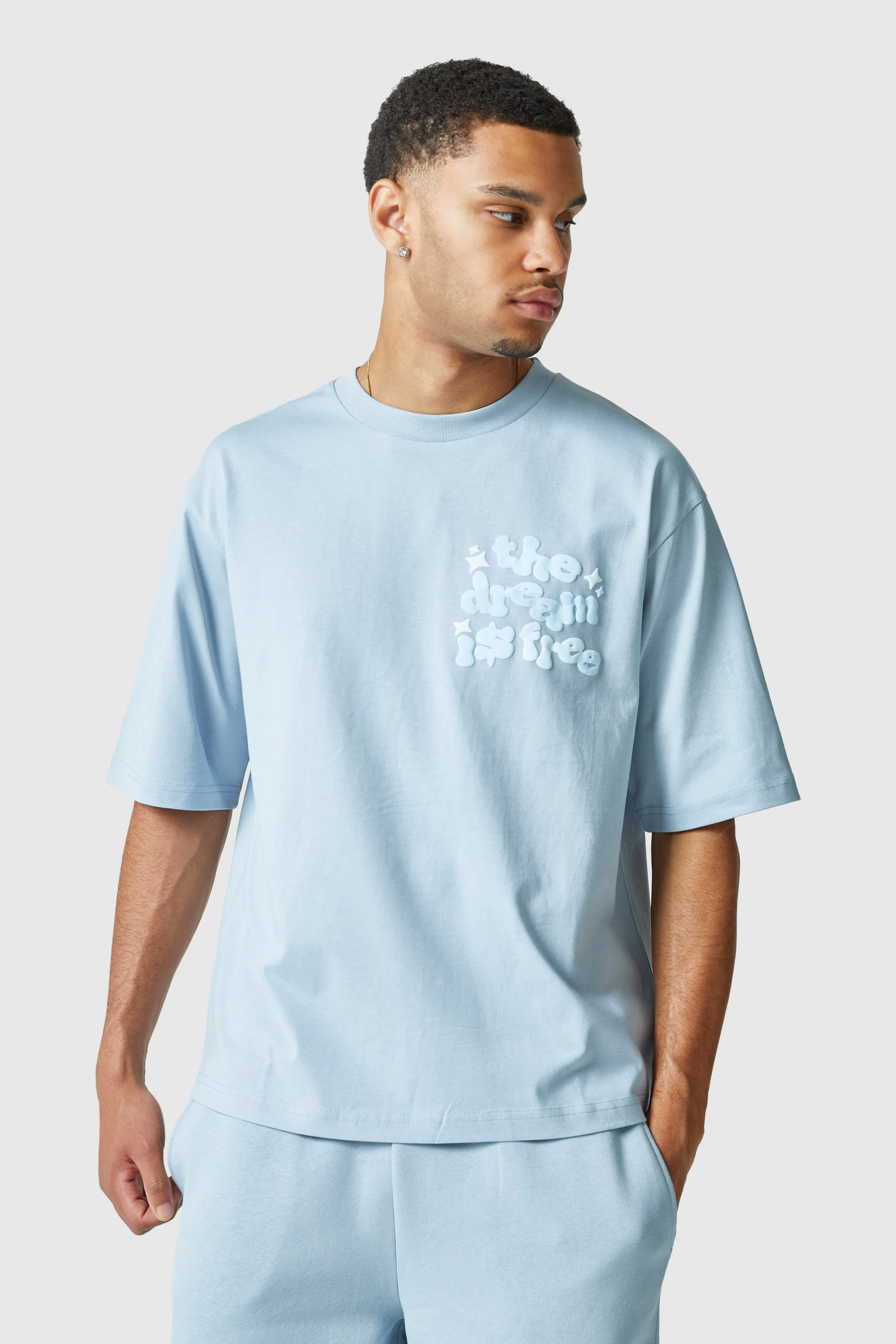 Dream Is Free 2.0 Tee - Blue Camo