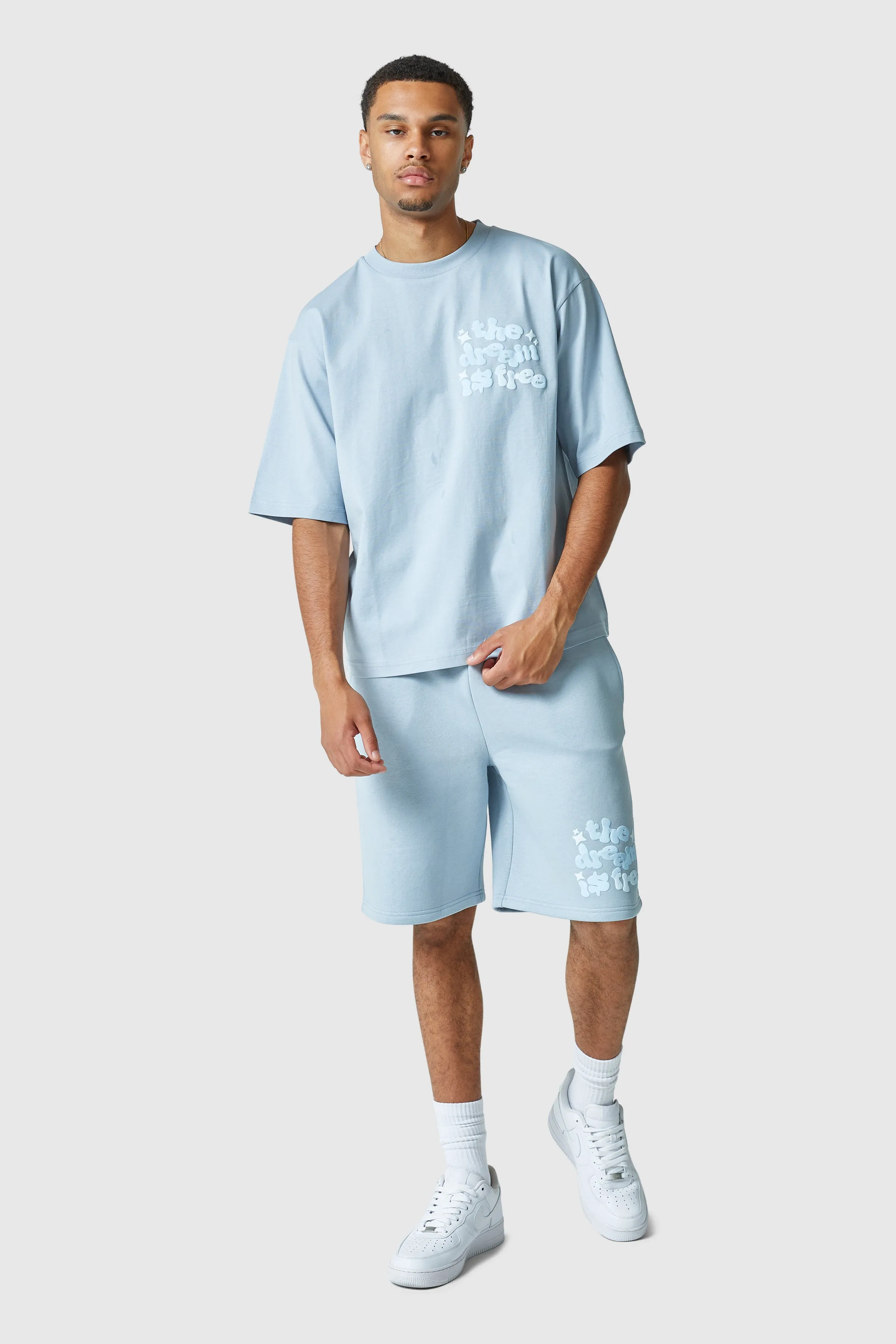Dream Is Free 2.0 Tee - Blue Camo