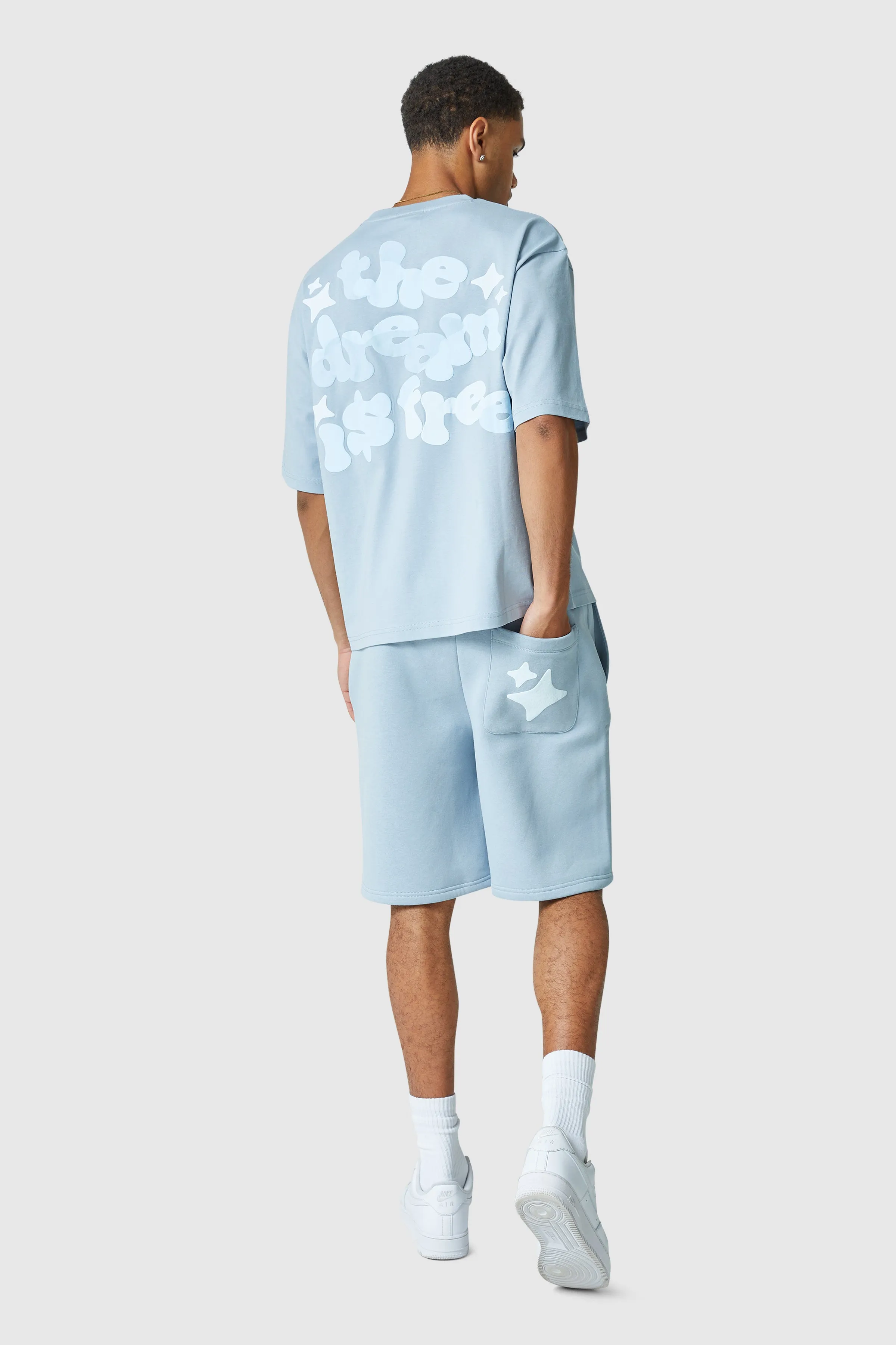 Dream Is Free 2.0 Tee - Blue Camo