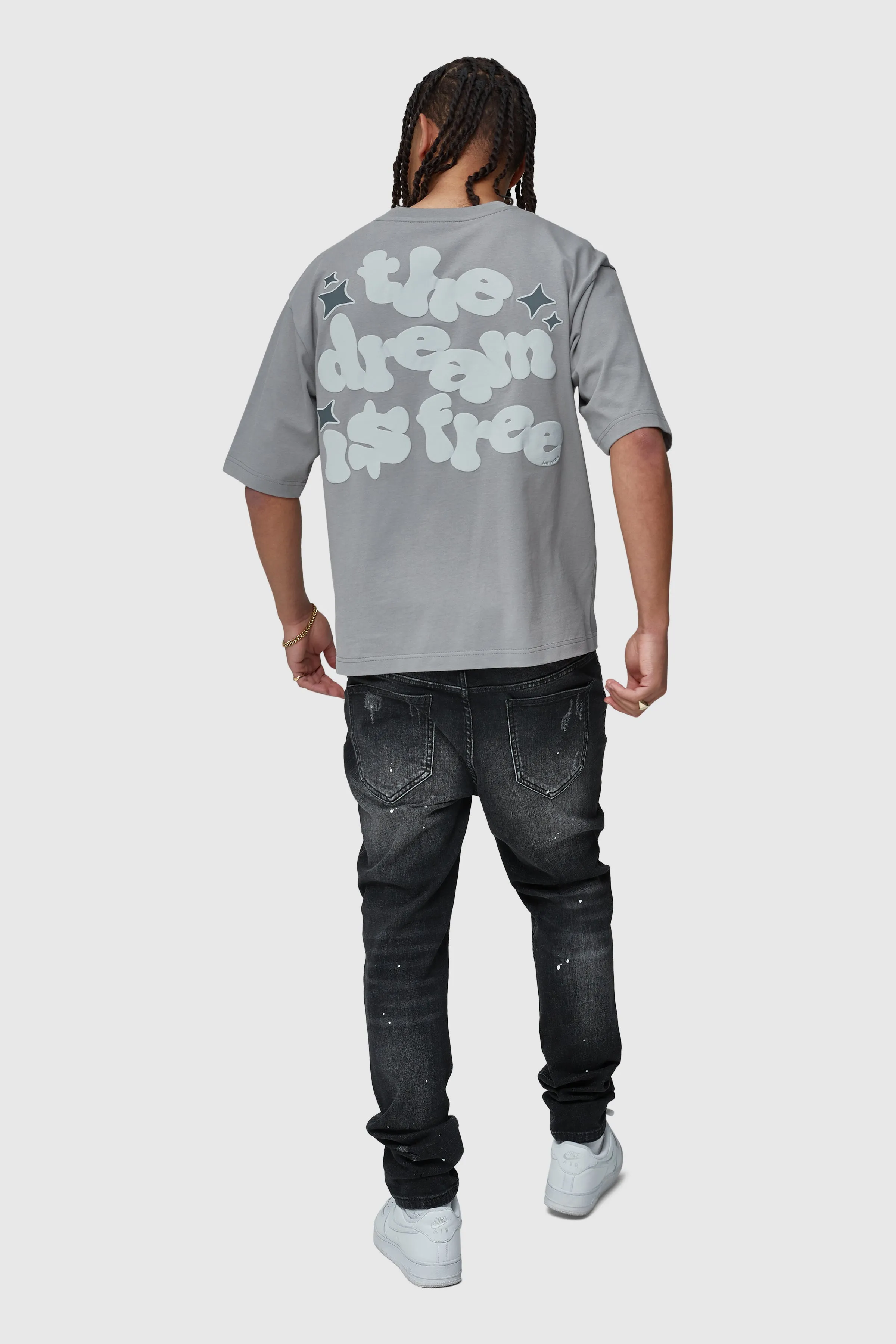 Dream Is Free 2.0 Tee - Grey