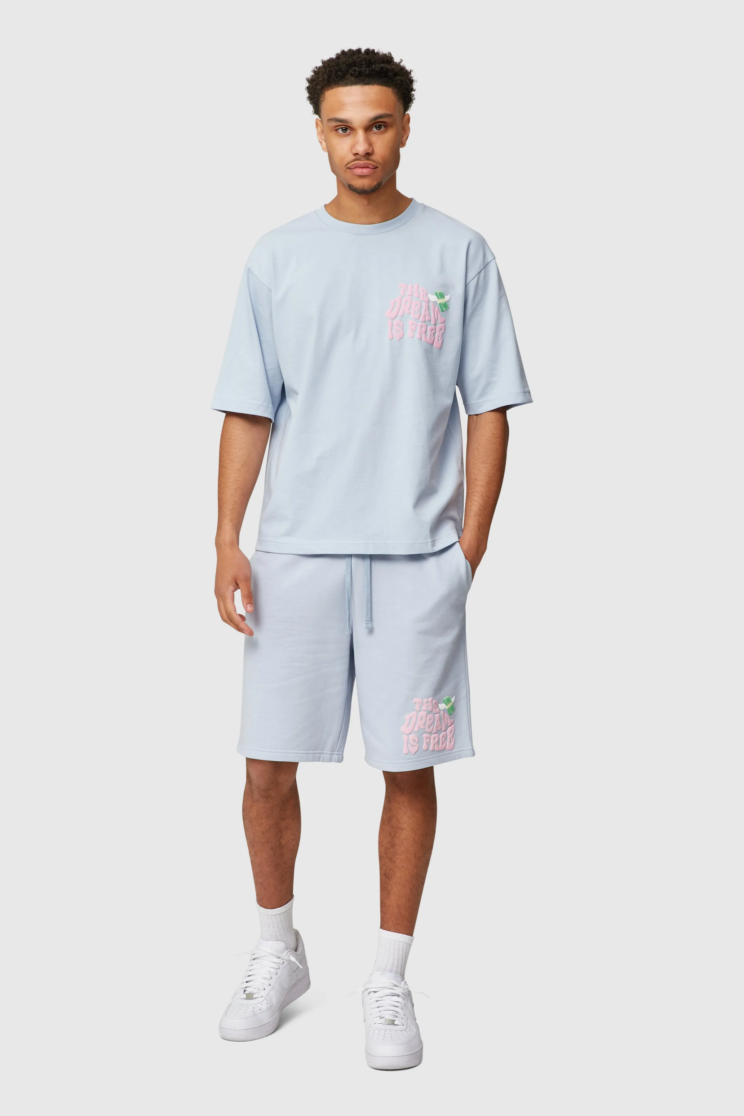 Dream Is Free Tee - Blue