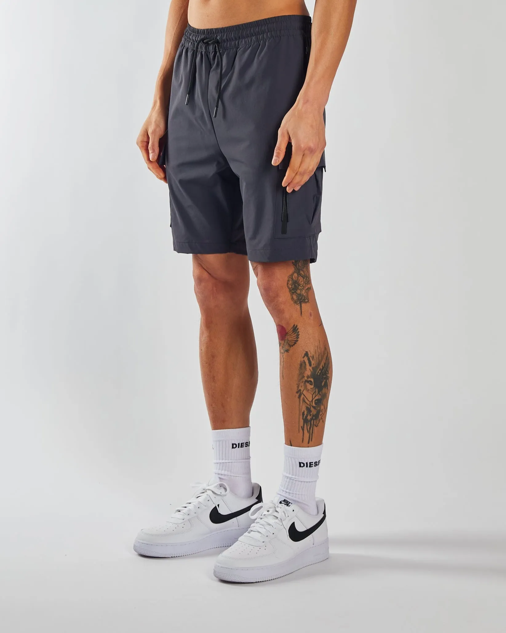 Easton Short Carbon Grey