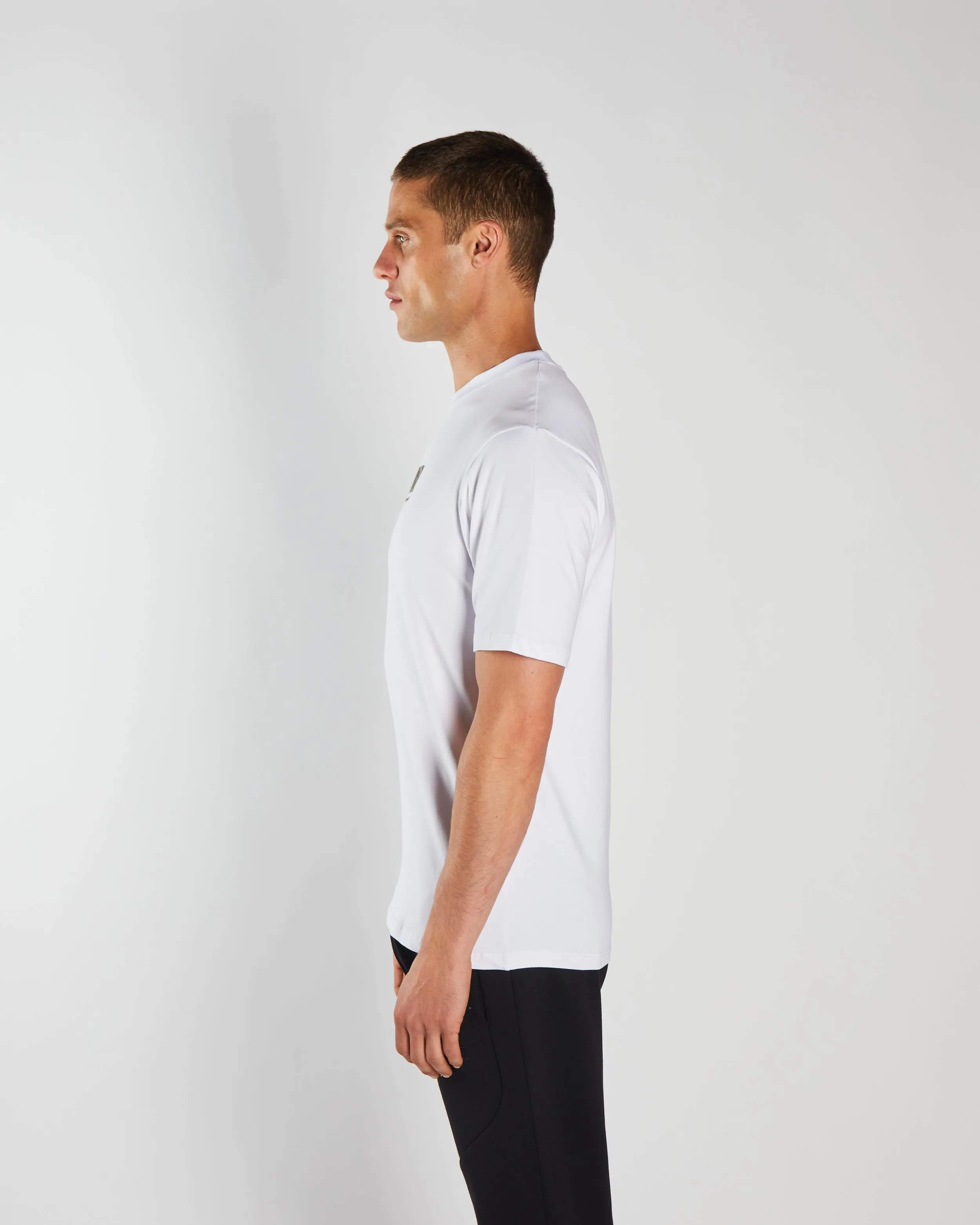 Echo Tee Optic White