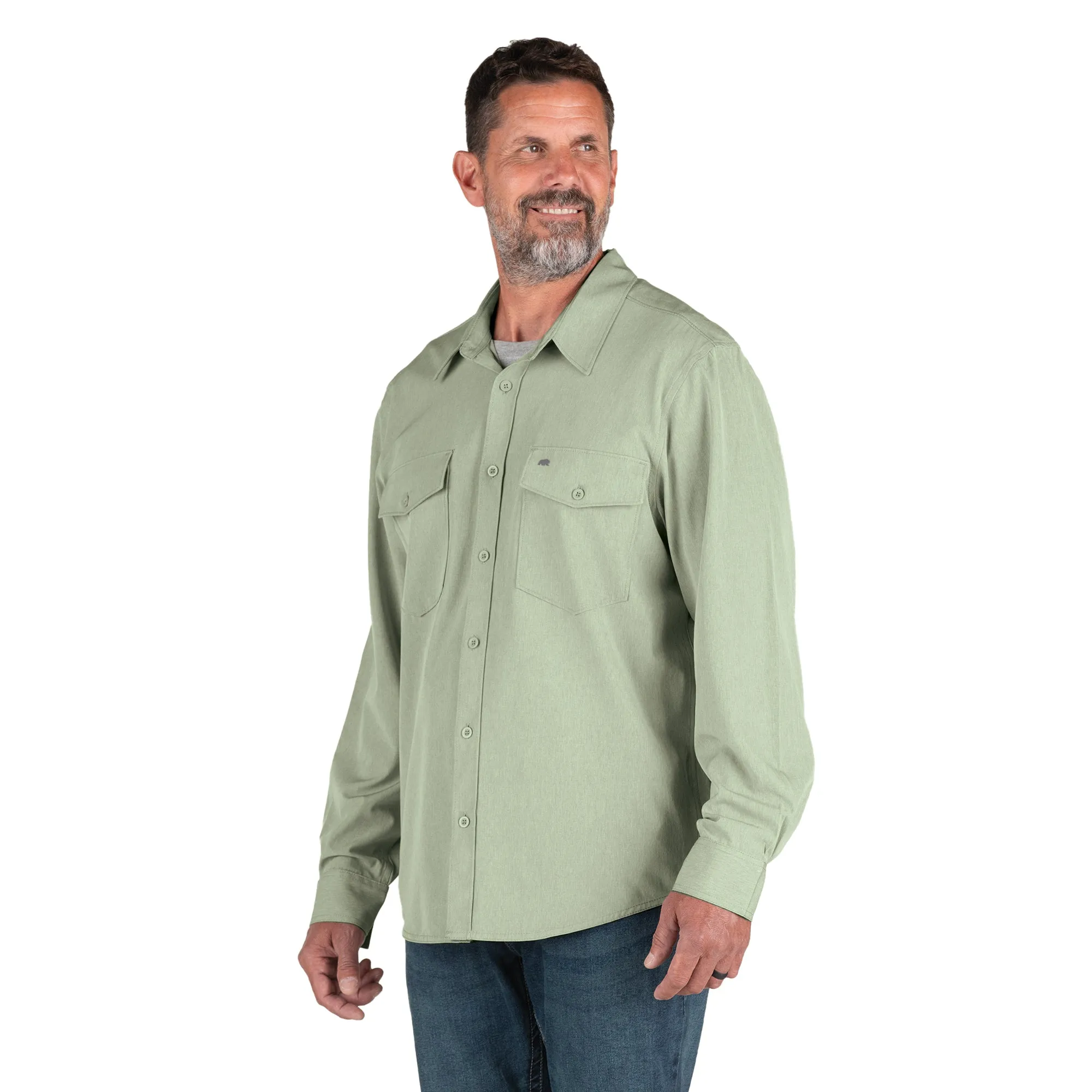 Flex180 UPF Button Down Long Sleeve Shirt