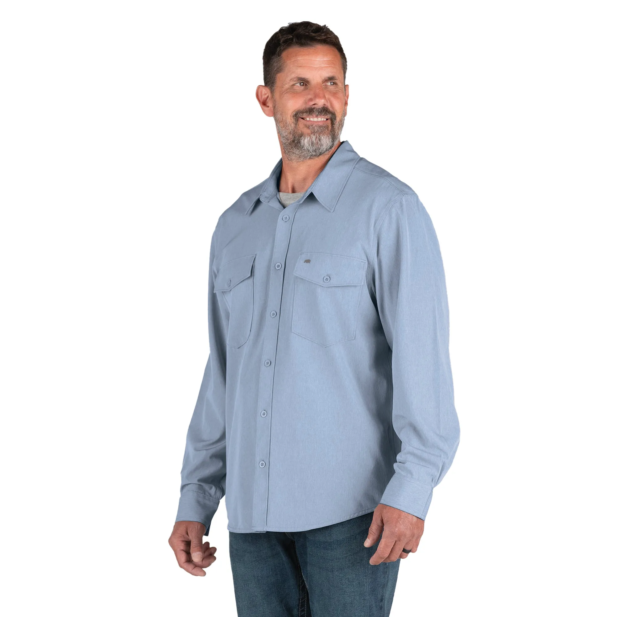 Flex180 UPF Button Down Long Sleeve Shirt