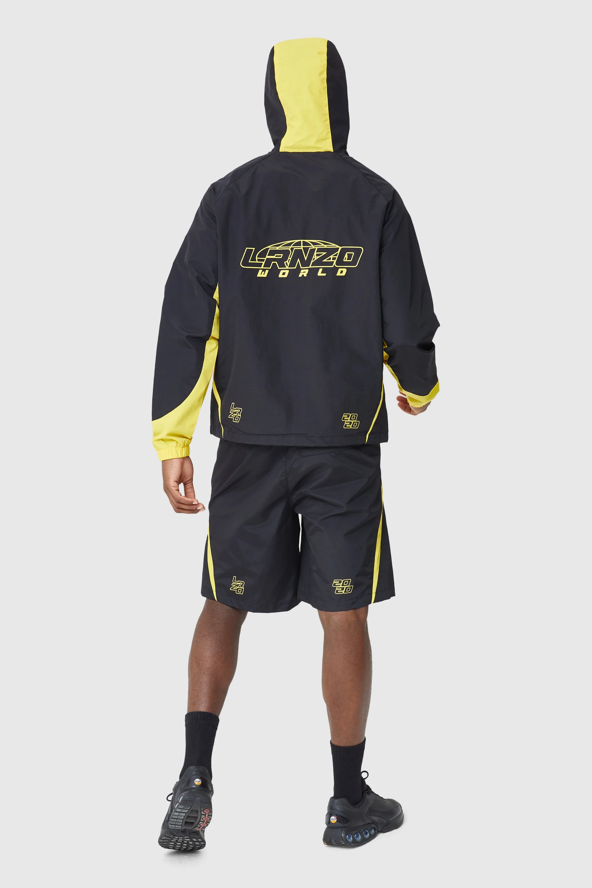 Force Windbreaker - Black/Yellow