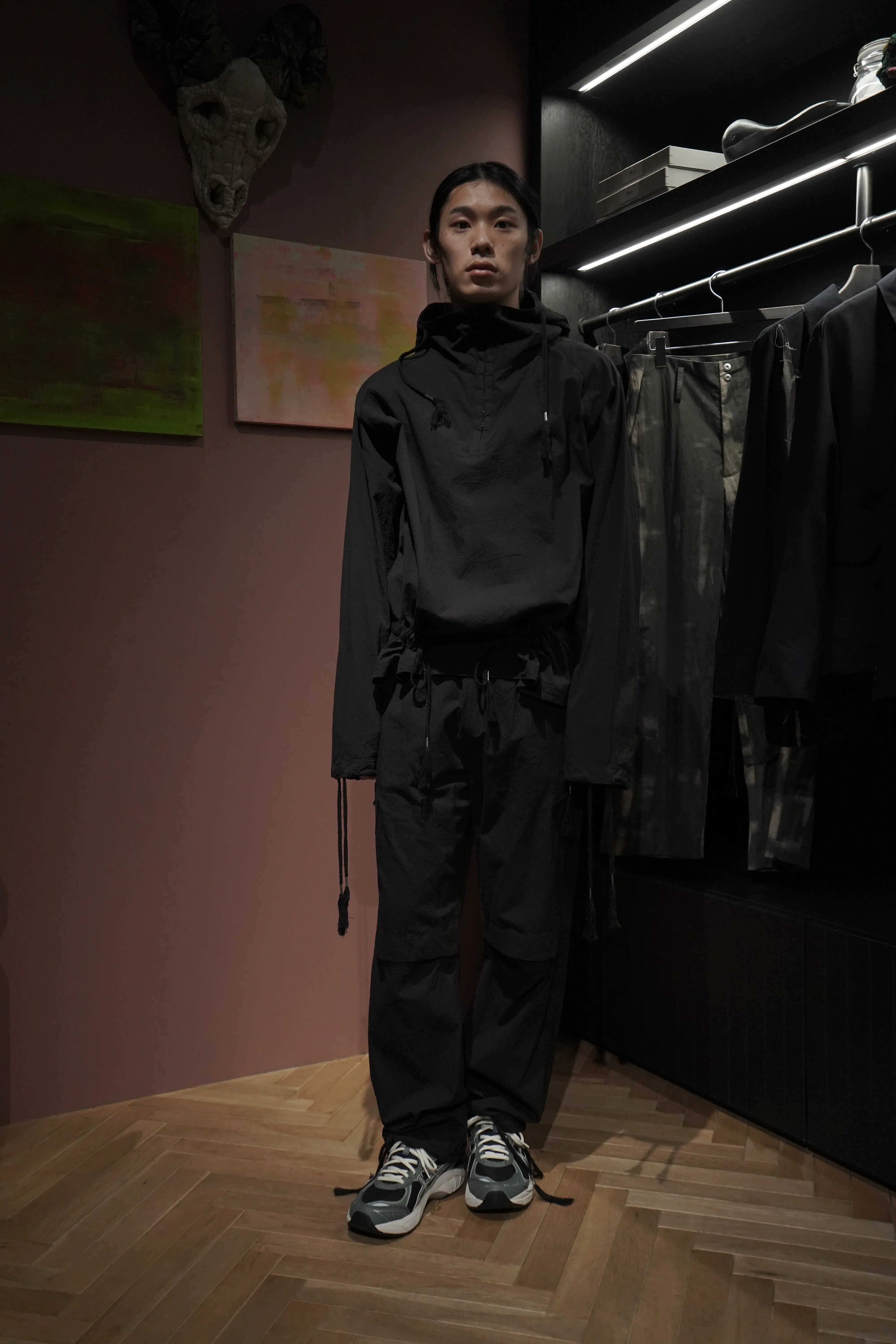 Fujimoto Natural H.C Trousers (Black)