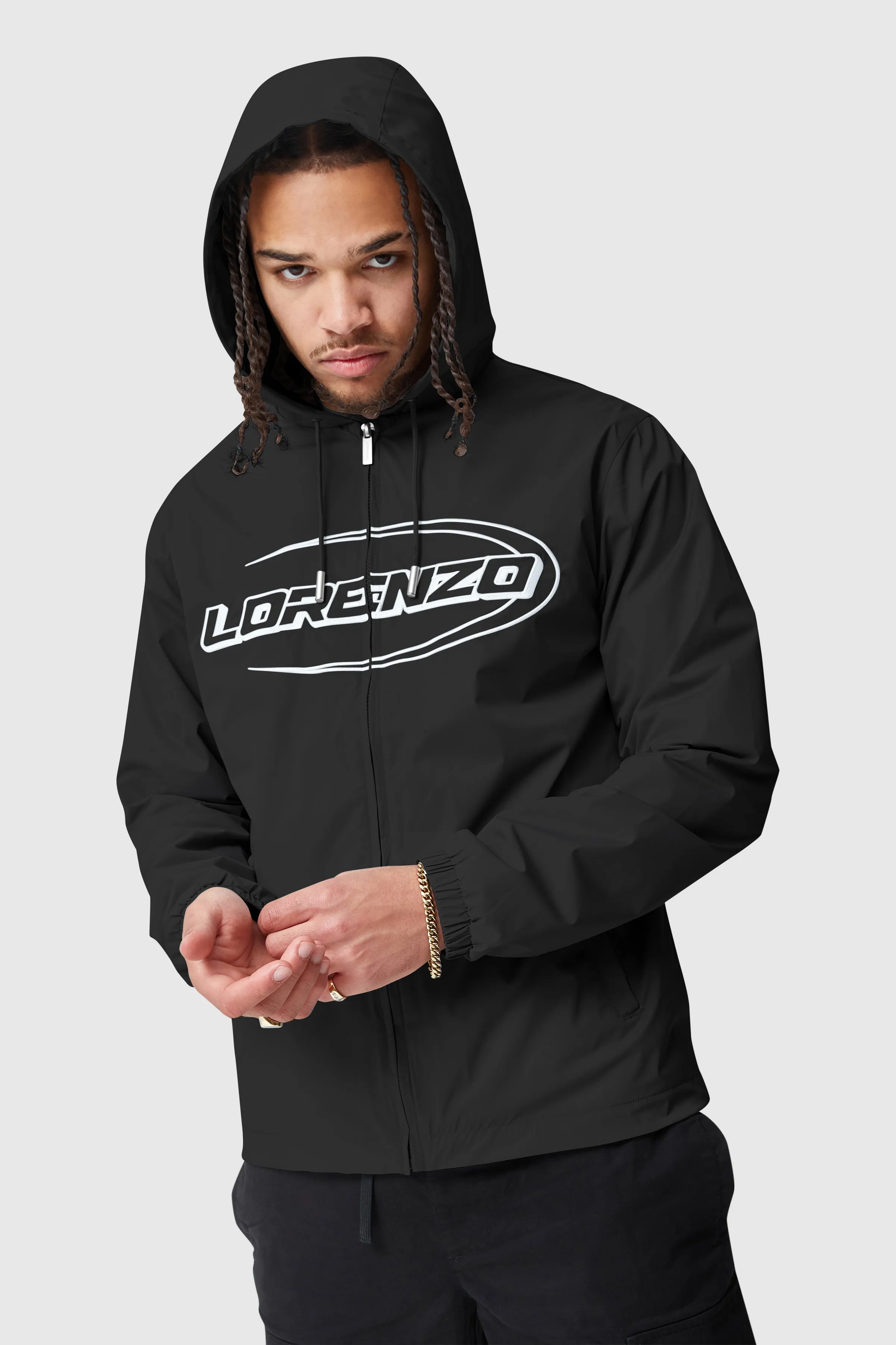 Futura Windbreaker - Black