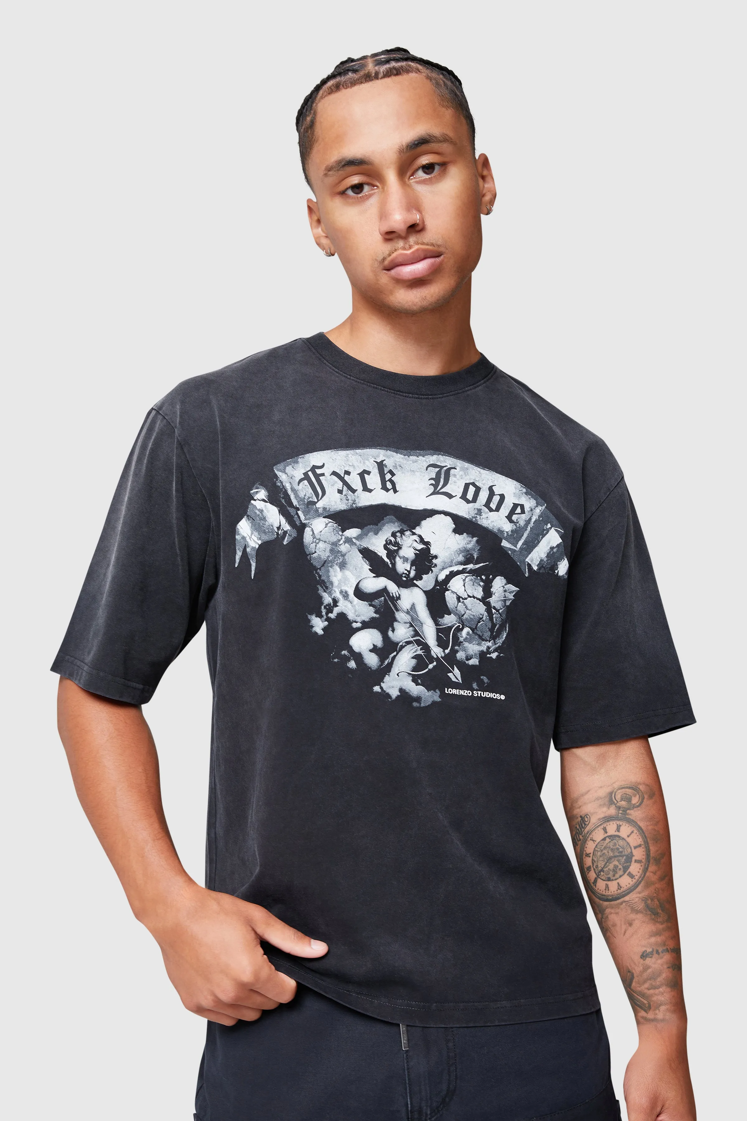 Fxck Love Tee - Black