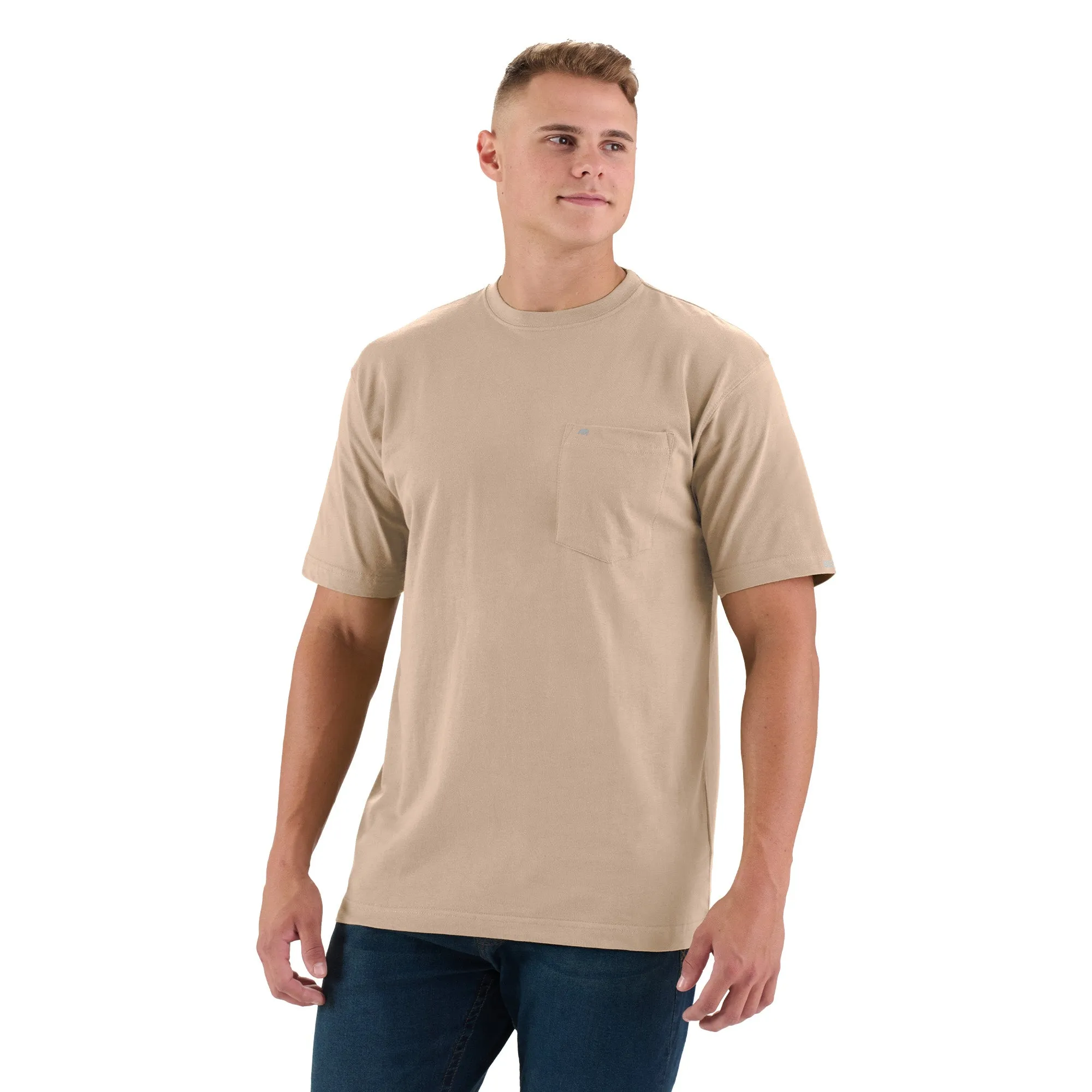 Heavyweight Short Sleeve Pocket T-Shirt