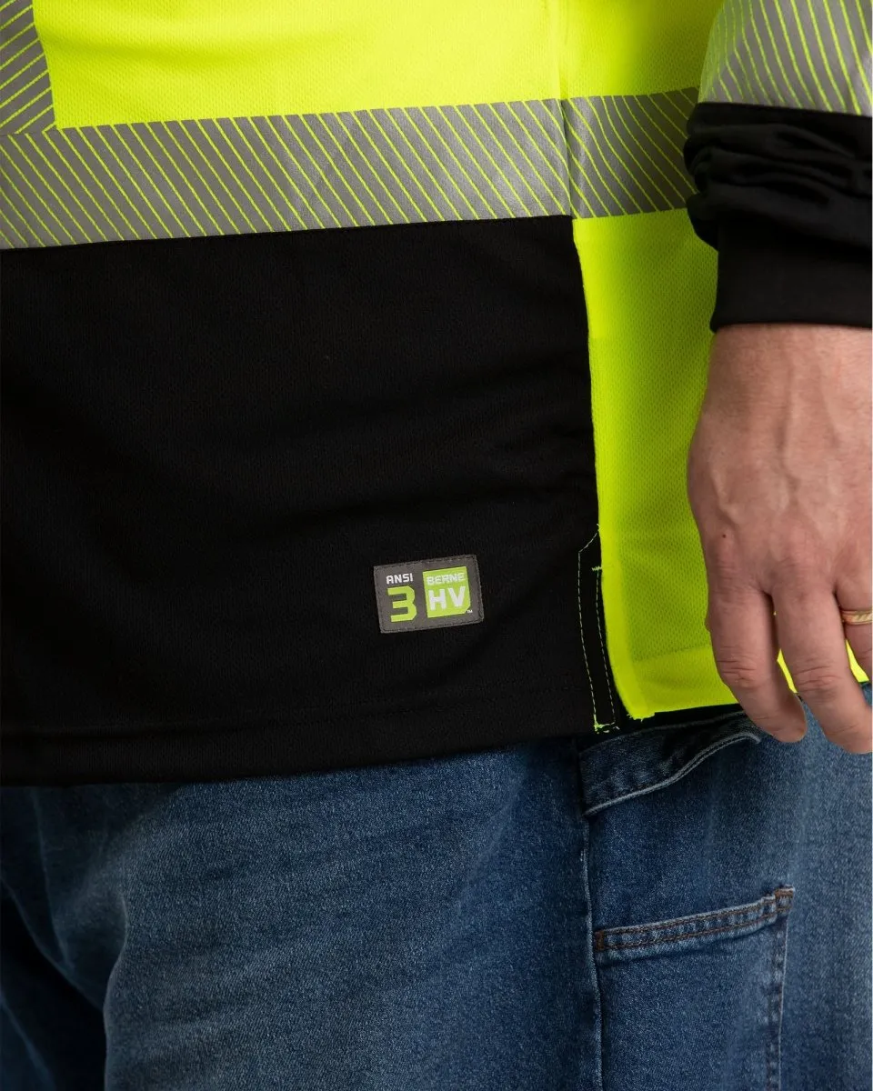 Hi Vis Class 3 Color Block Long Sleeve T-Shirt