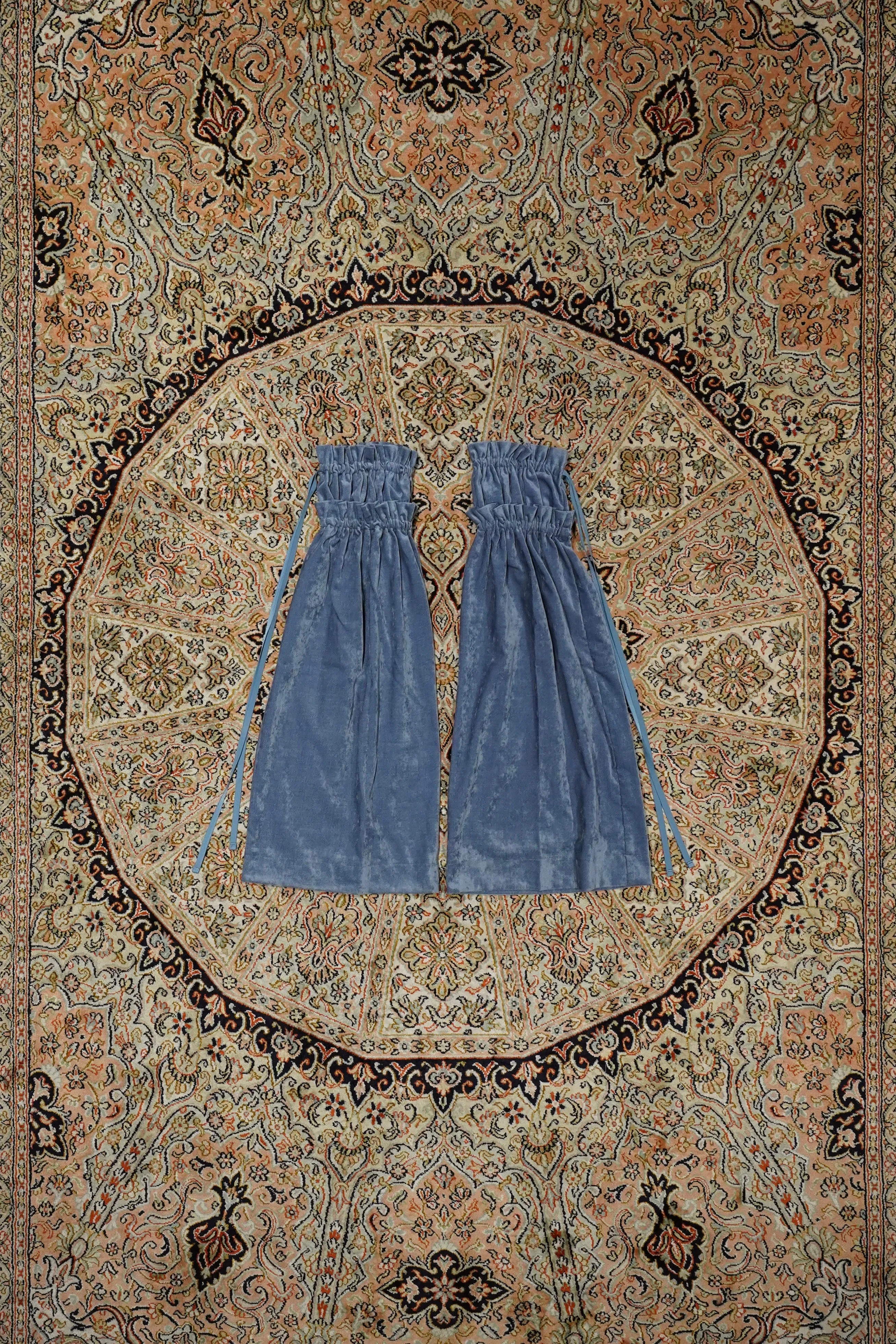 HOUGA curtain legwarmers (blue)
