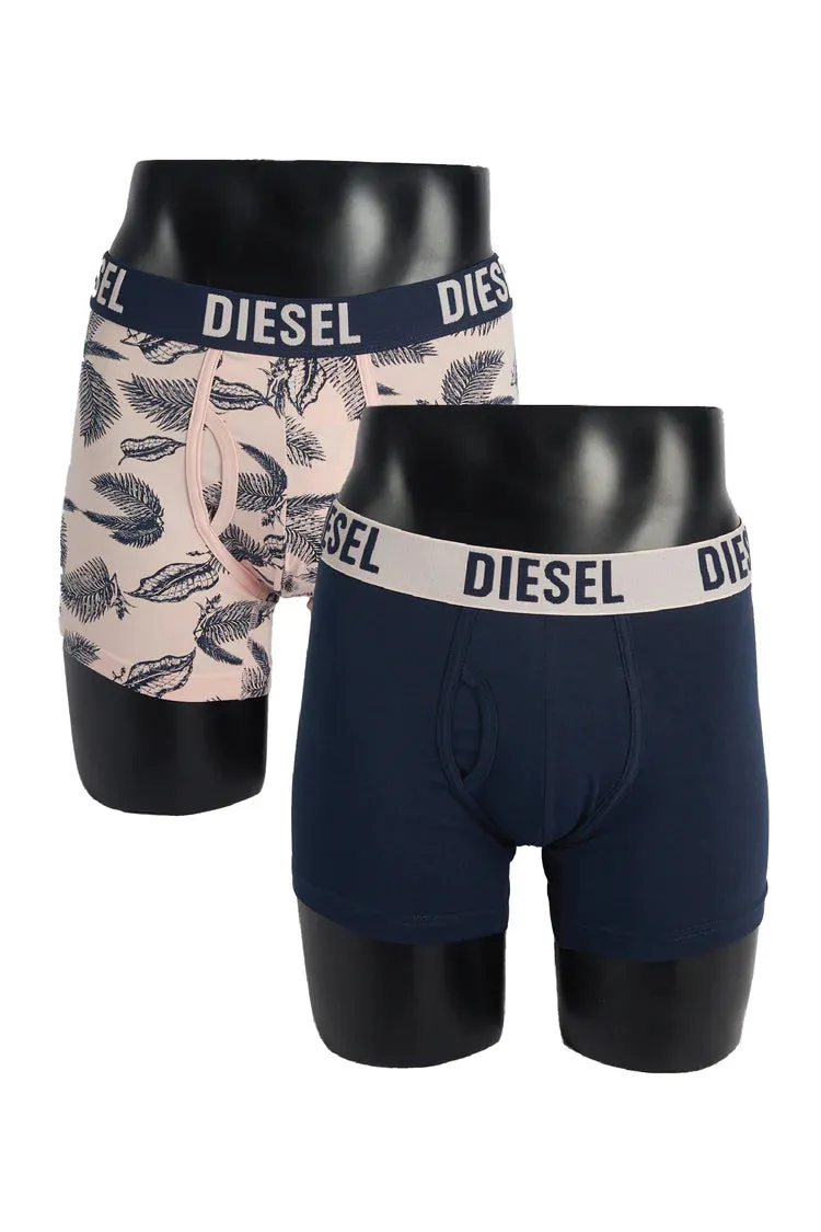 Keanu Boxer Navy/Bermuda Pink