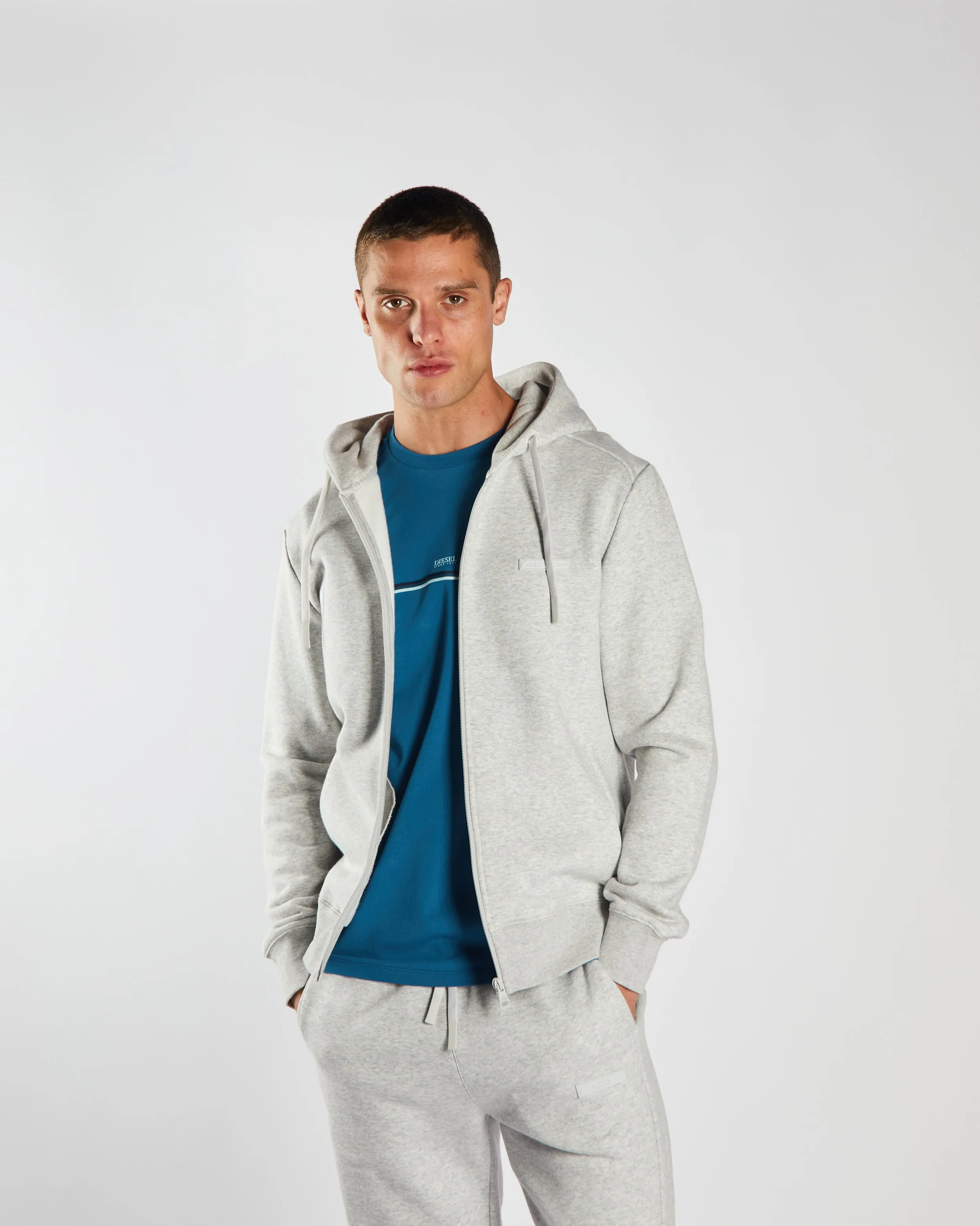 Langton Zipper New Moon Marl