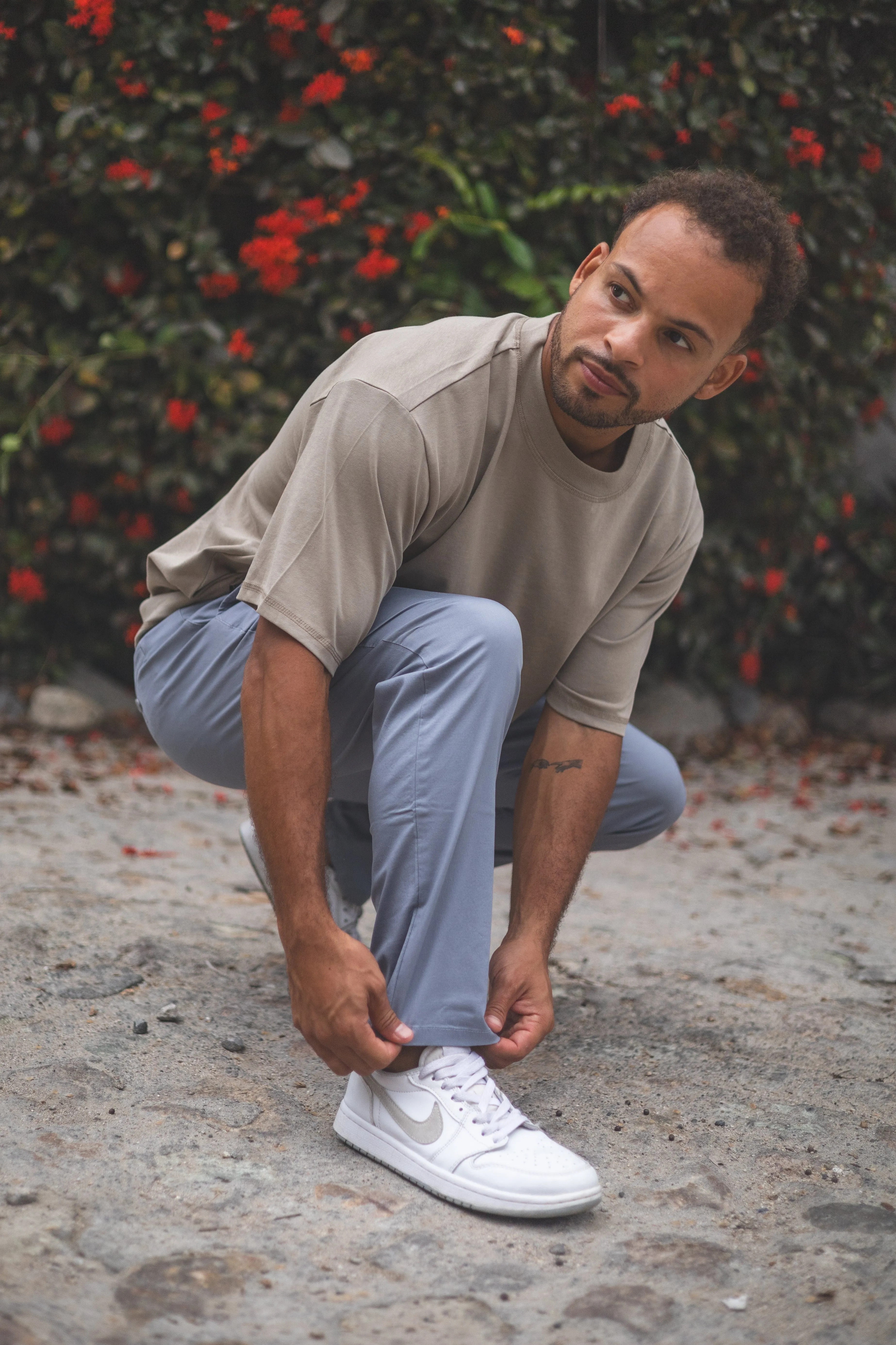 Lightweight Stretch Chino Dolphin Gray