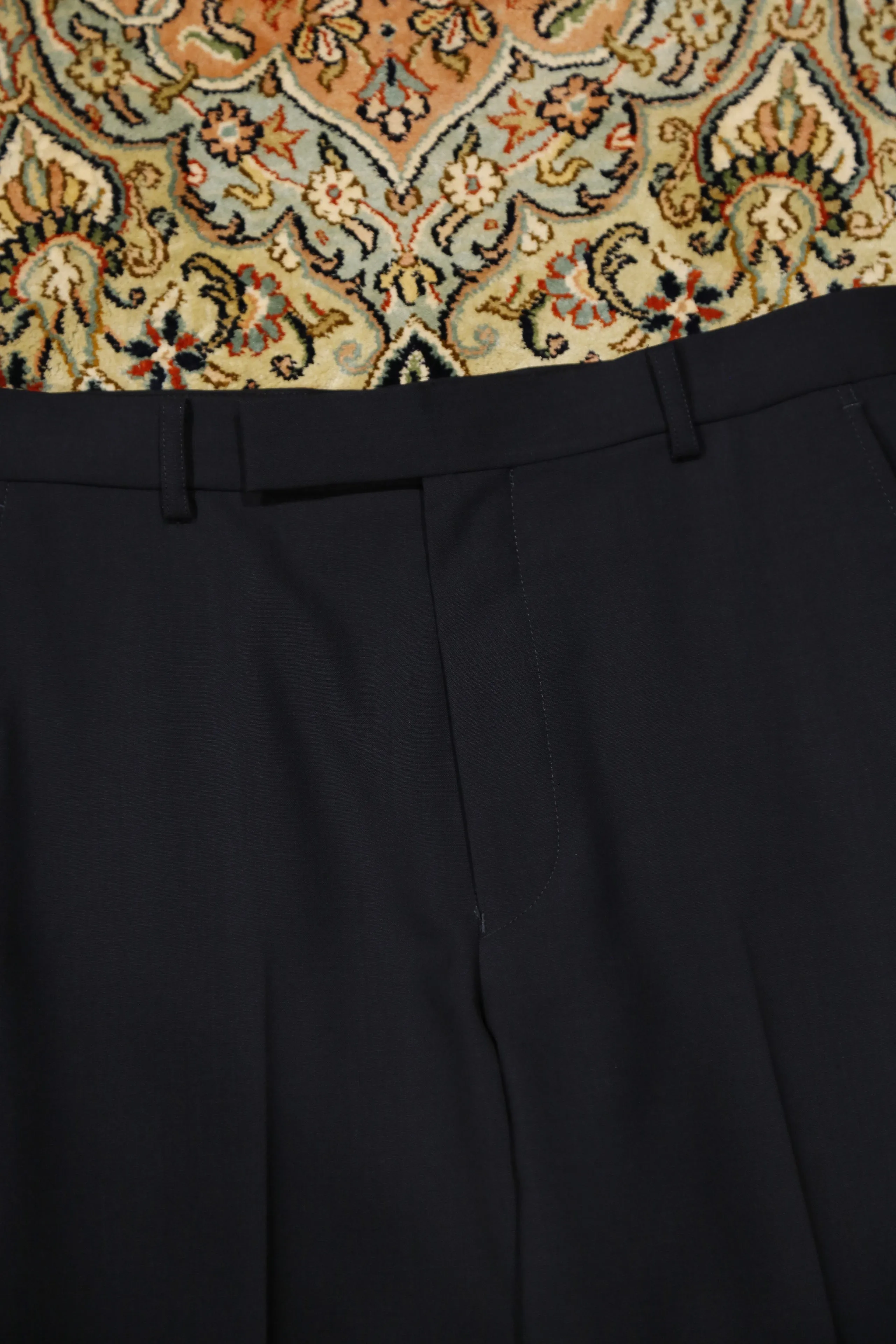 LITTLEBIG NAVY Slim Trousers (EXCLUSIVE)