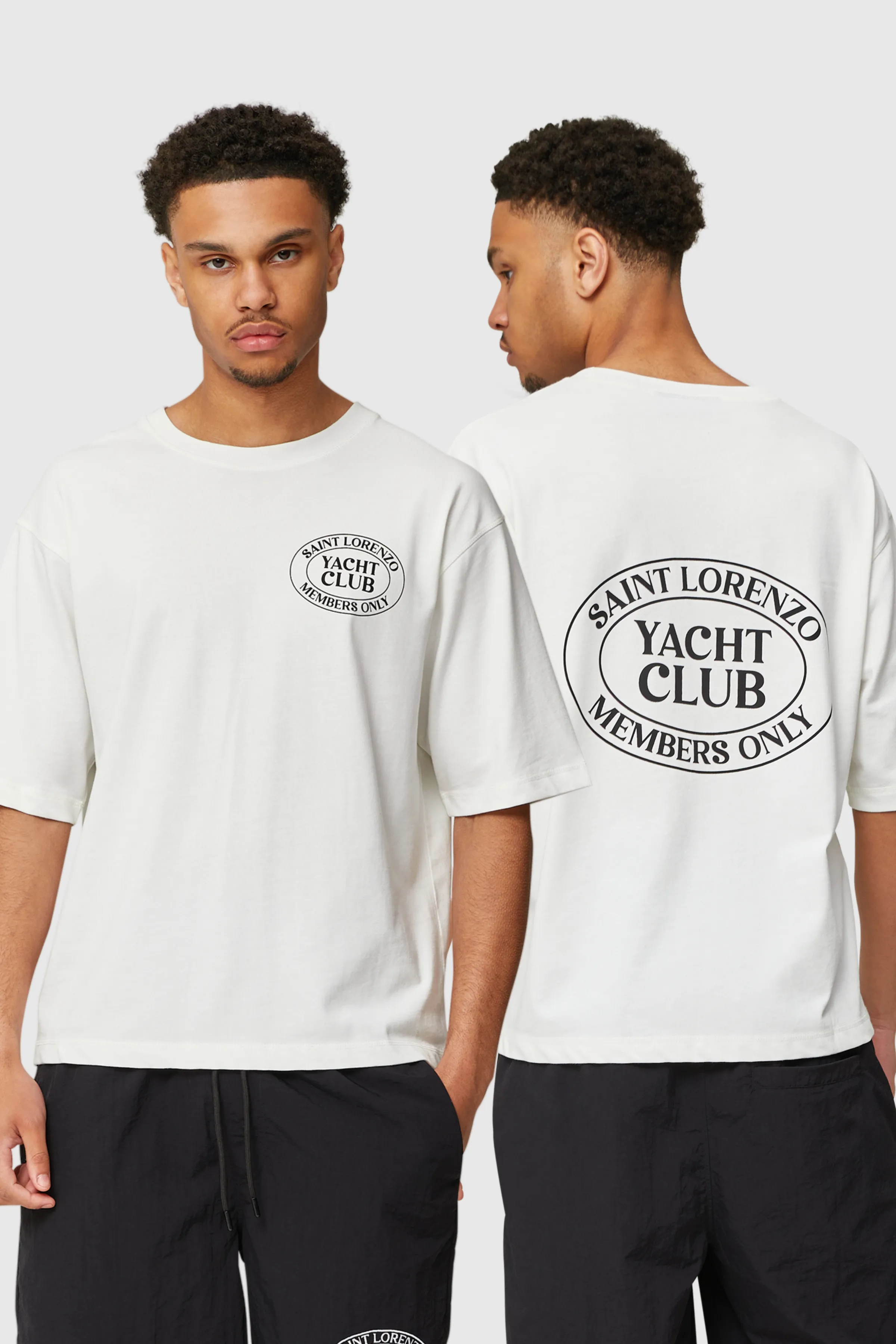 Lorenzo Yacht Club Tee - White