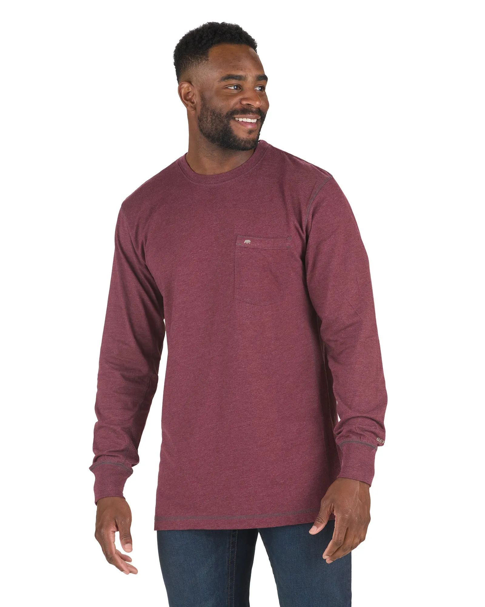 Men's WorkVent Long Sleeve Pocket T-Shirt
