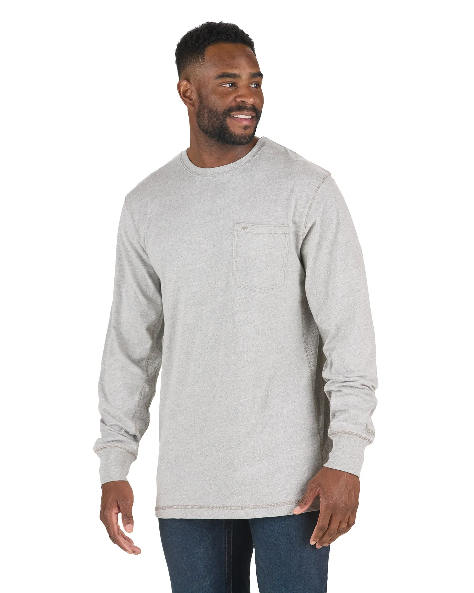 Men's WorkVent Long Sleeve Pocket T-Shirt