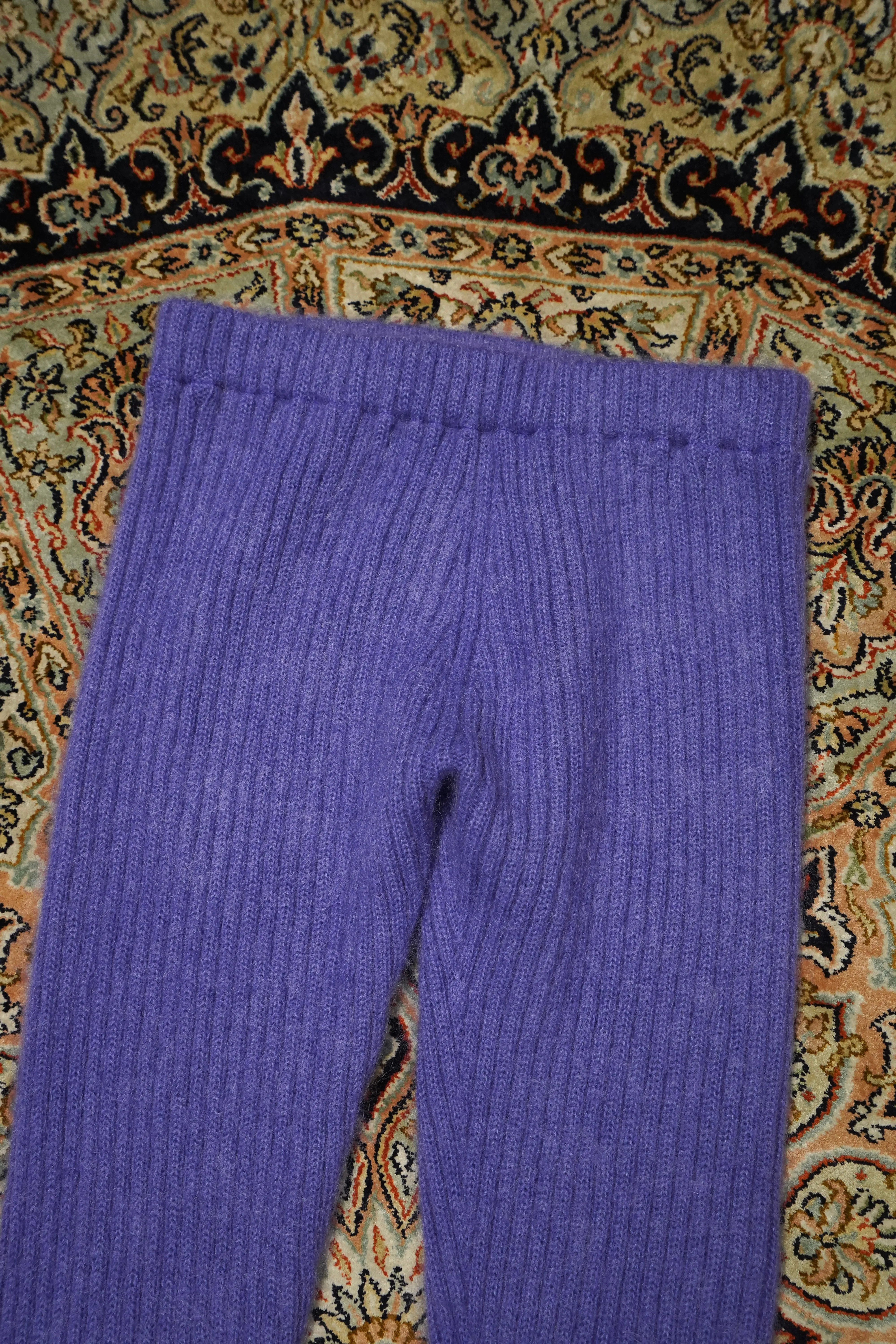 Mohair Leggings (PURPLE)