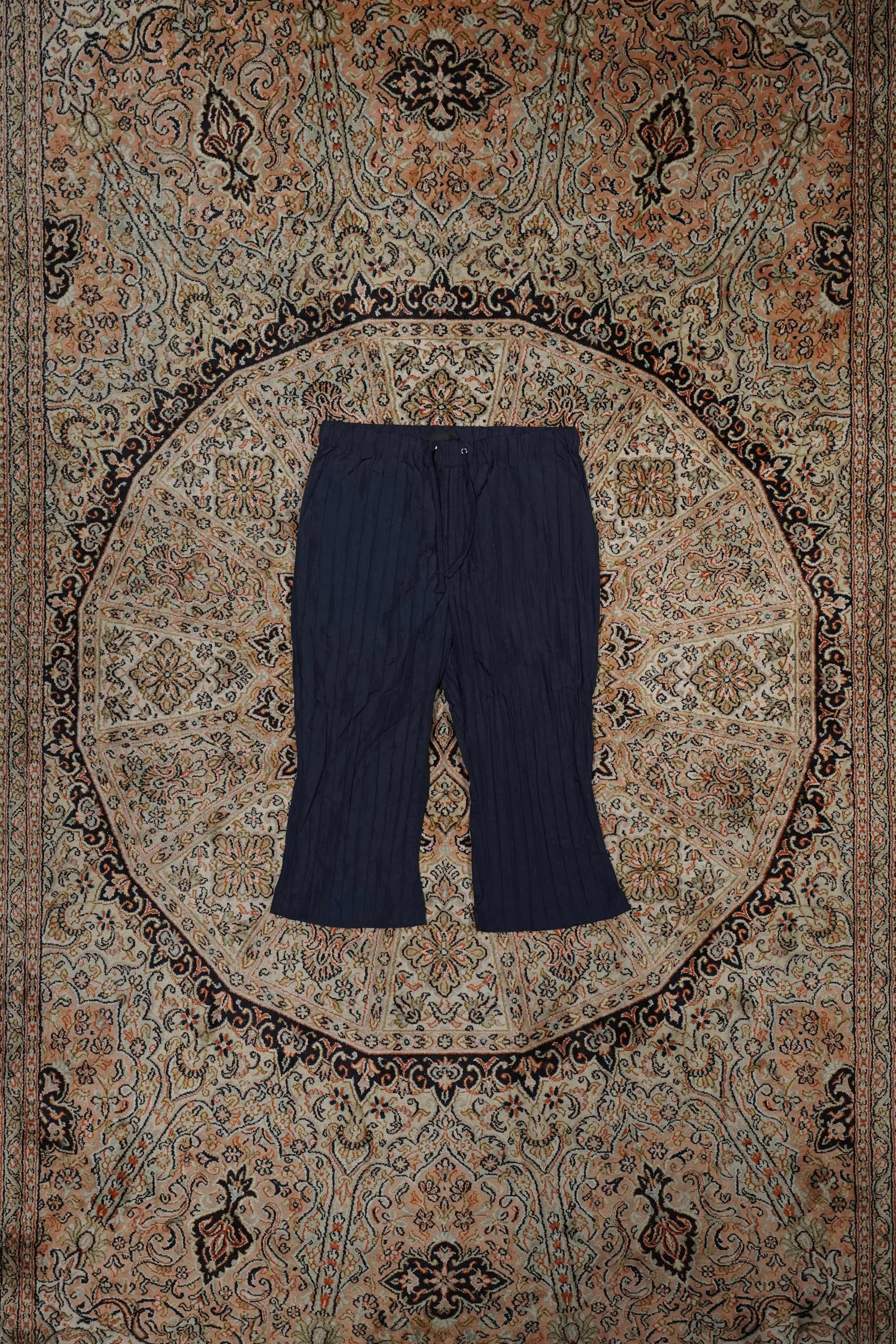 Nobuyuki Matsui Pleated pants (Navy)