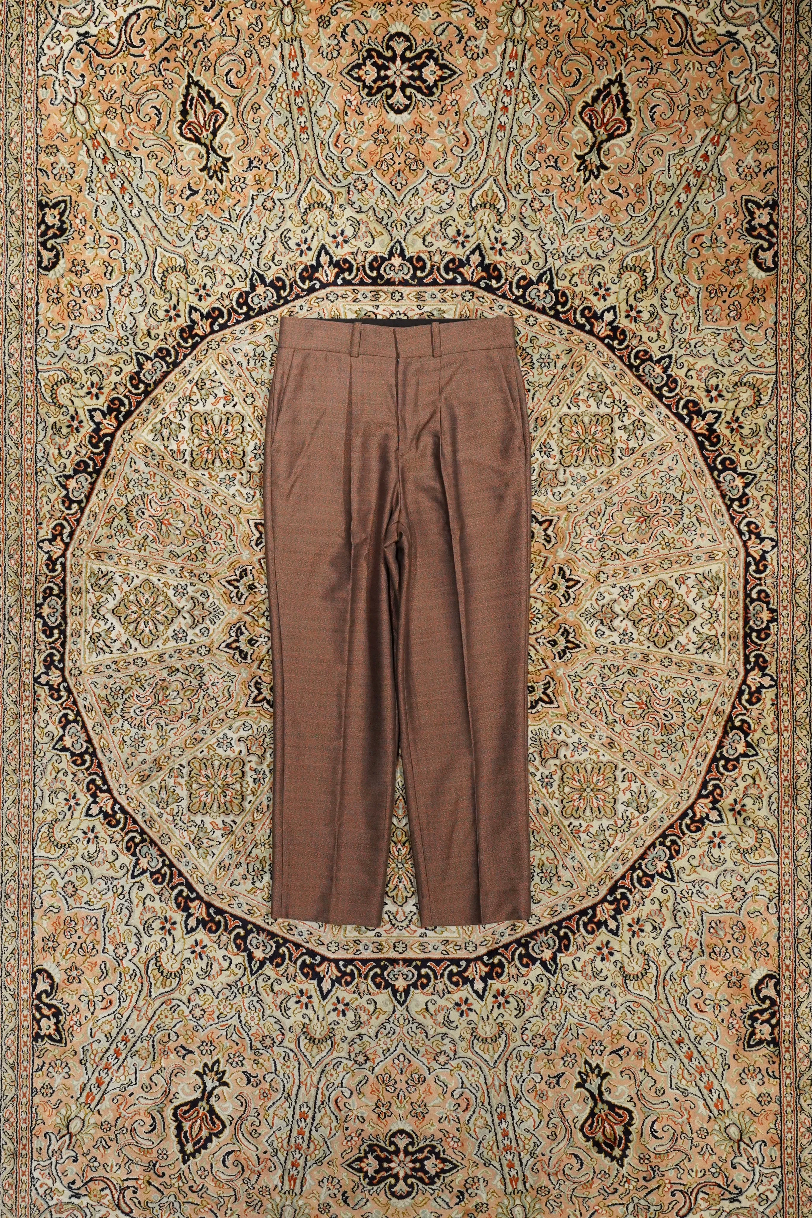 Nobuyuki Matsui Slacks(Orange Navy)