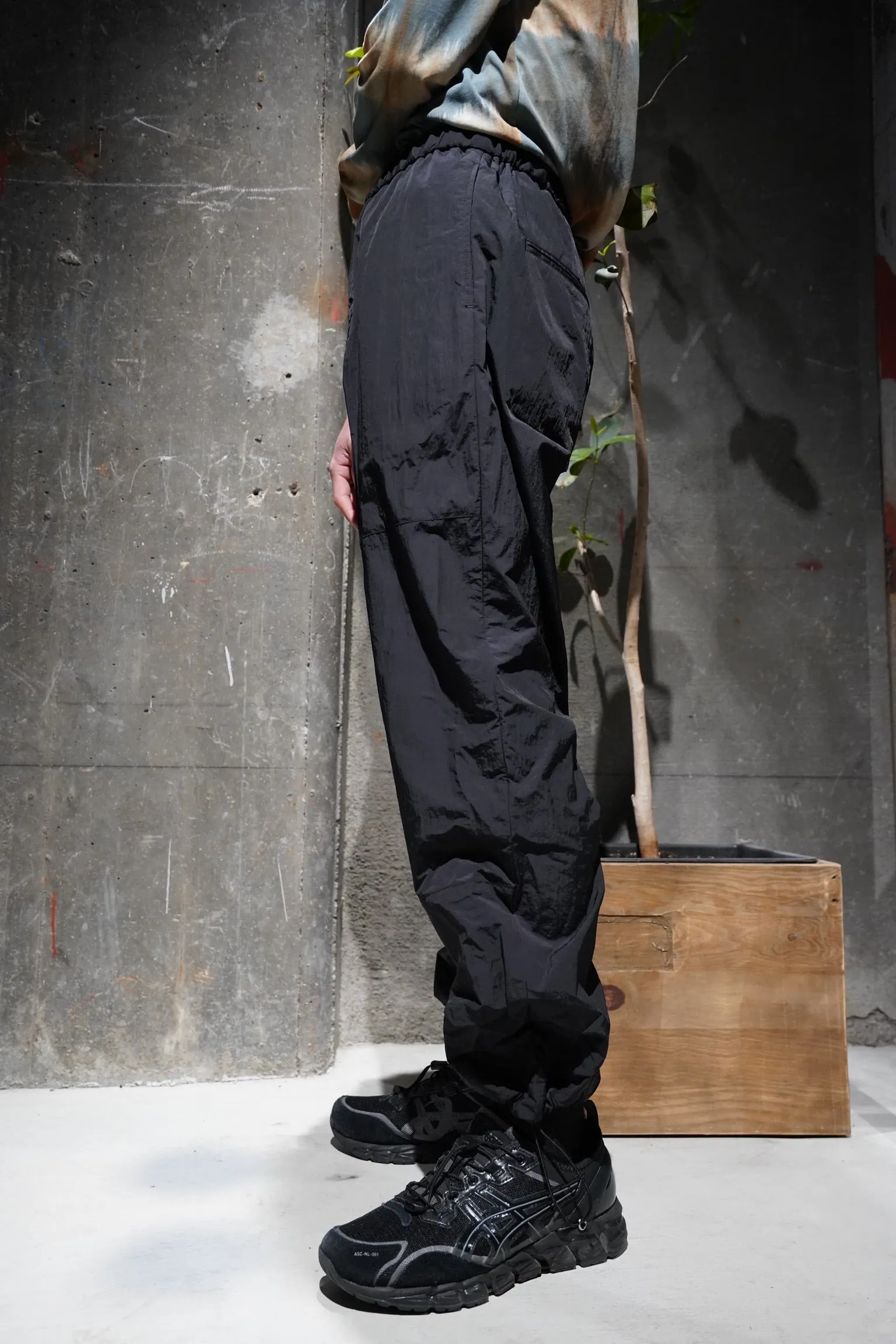 NYLON EASY PANTS