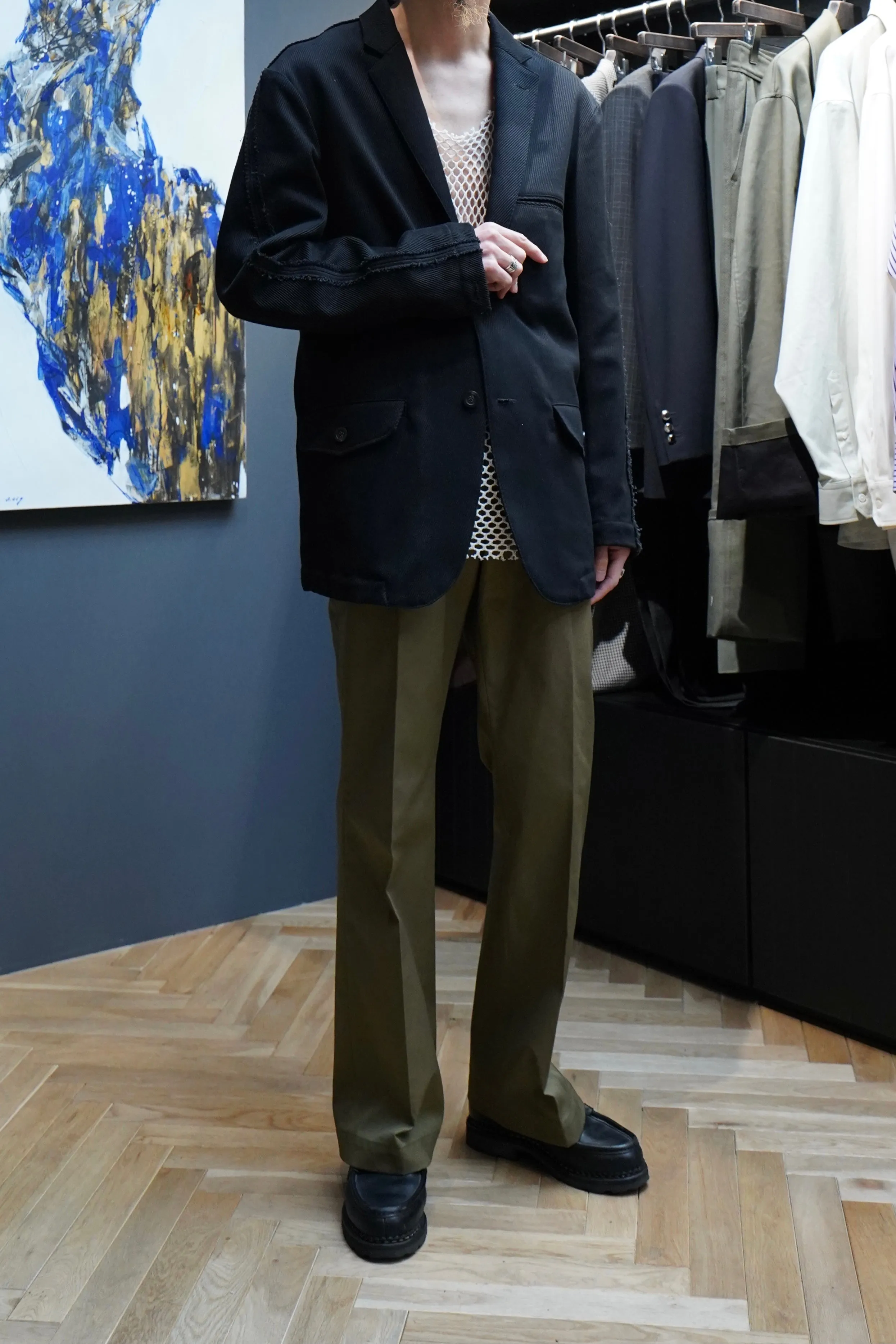 Olmetex Semi Flare Pants (KHAKI)