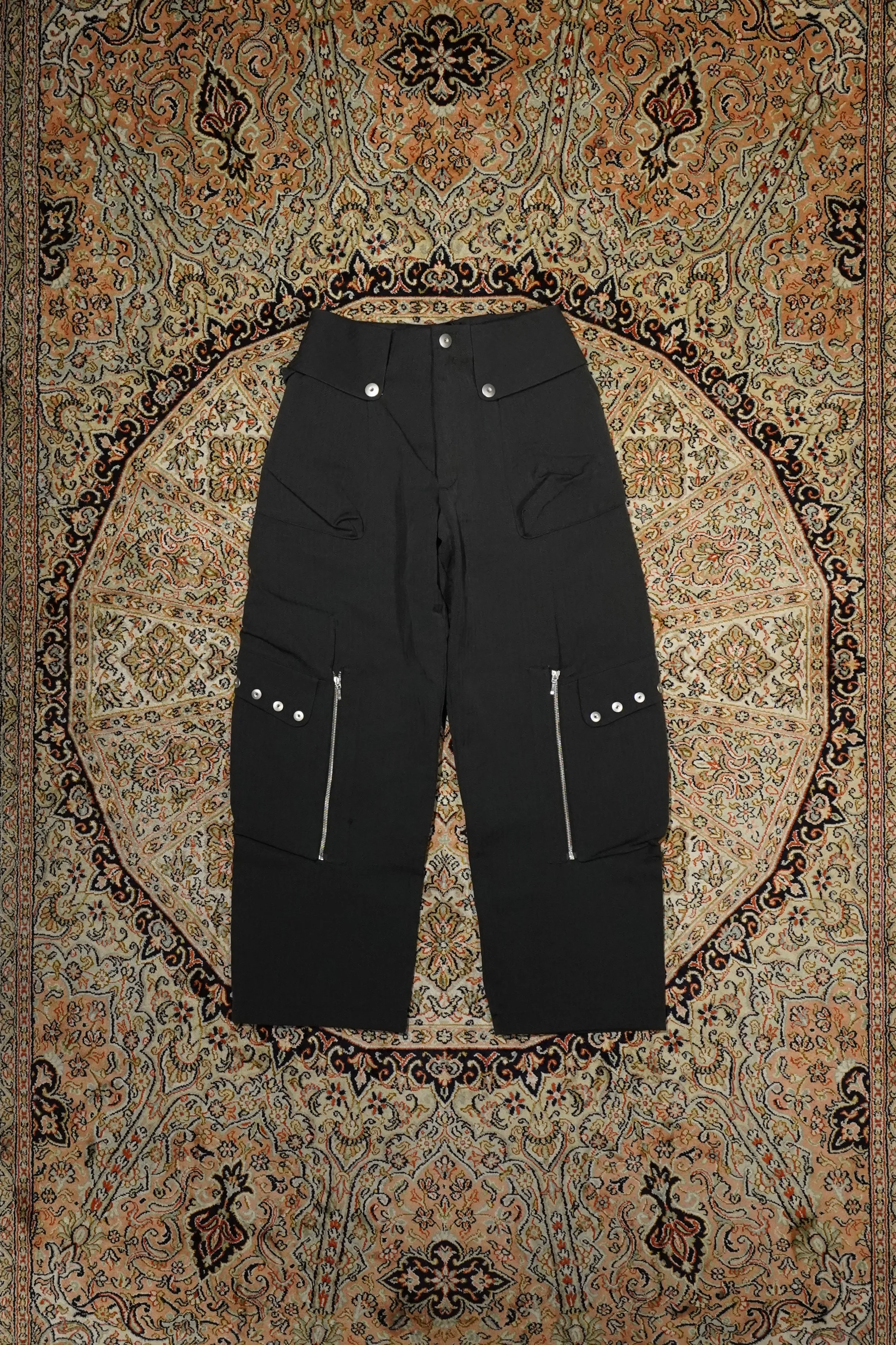 Omar Afridi TOTEM CARGO TROUSERS (DARK GREY)