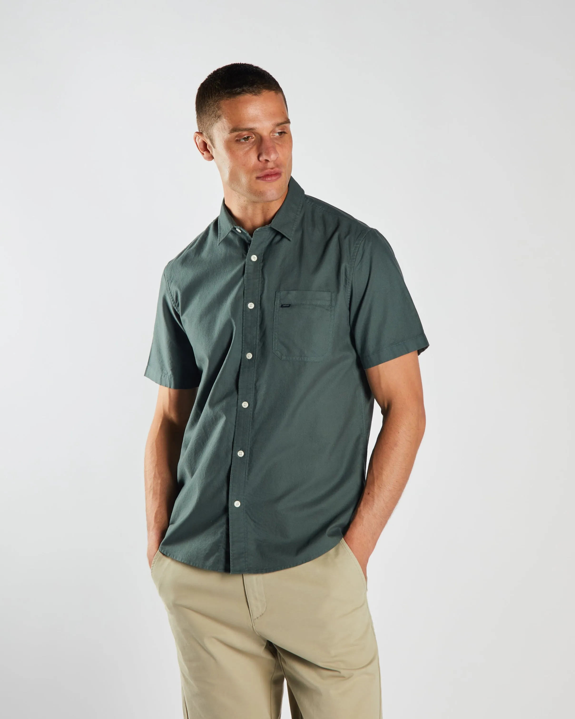 Pablo SS Shirt Lawn Green