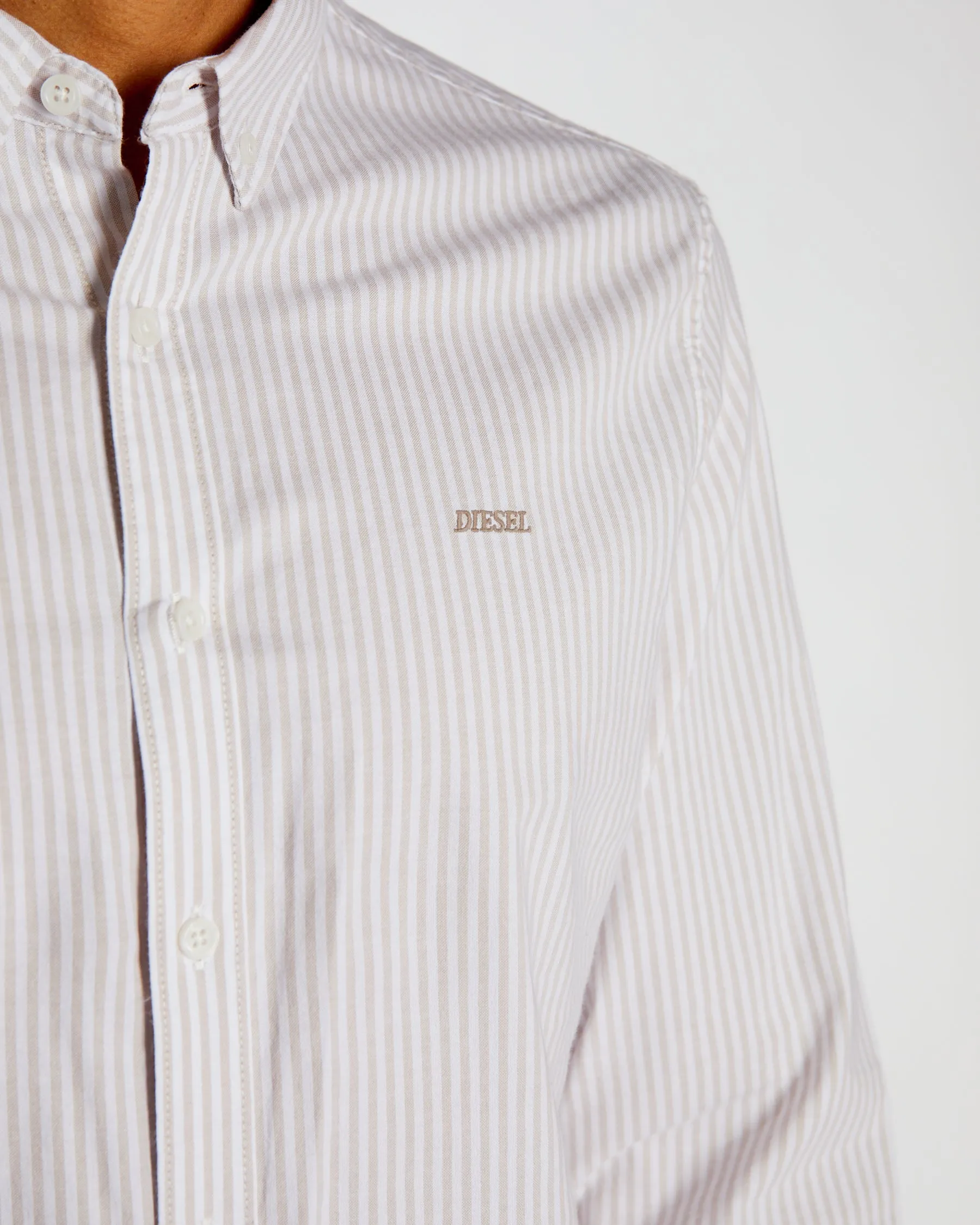 Pax Stripe Shirt Crumb