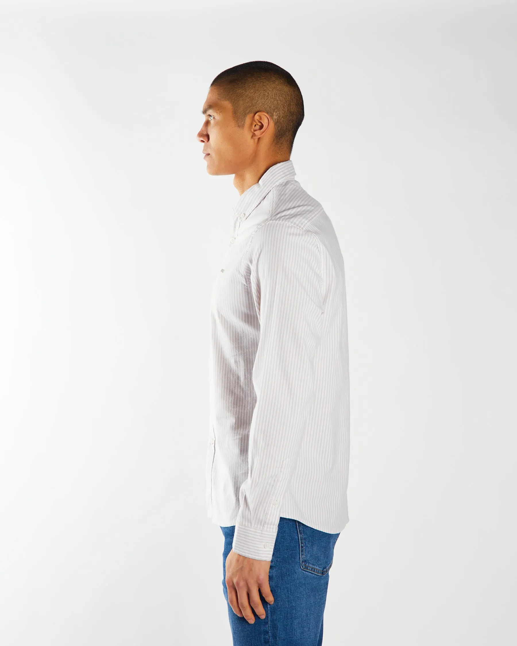 Pax Stripe Shirt Crumb