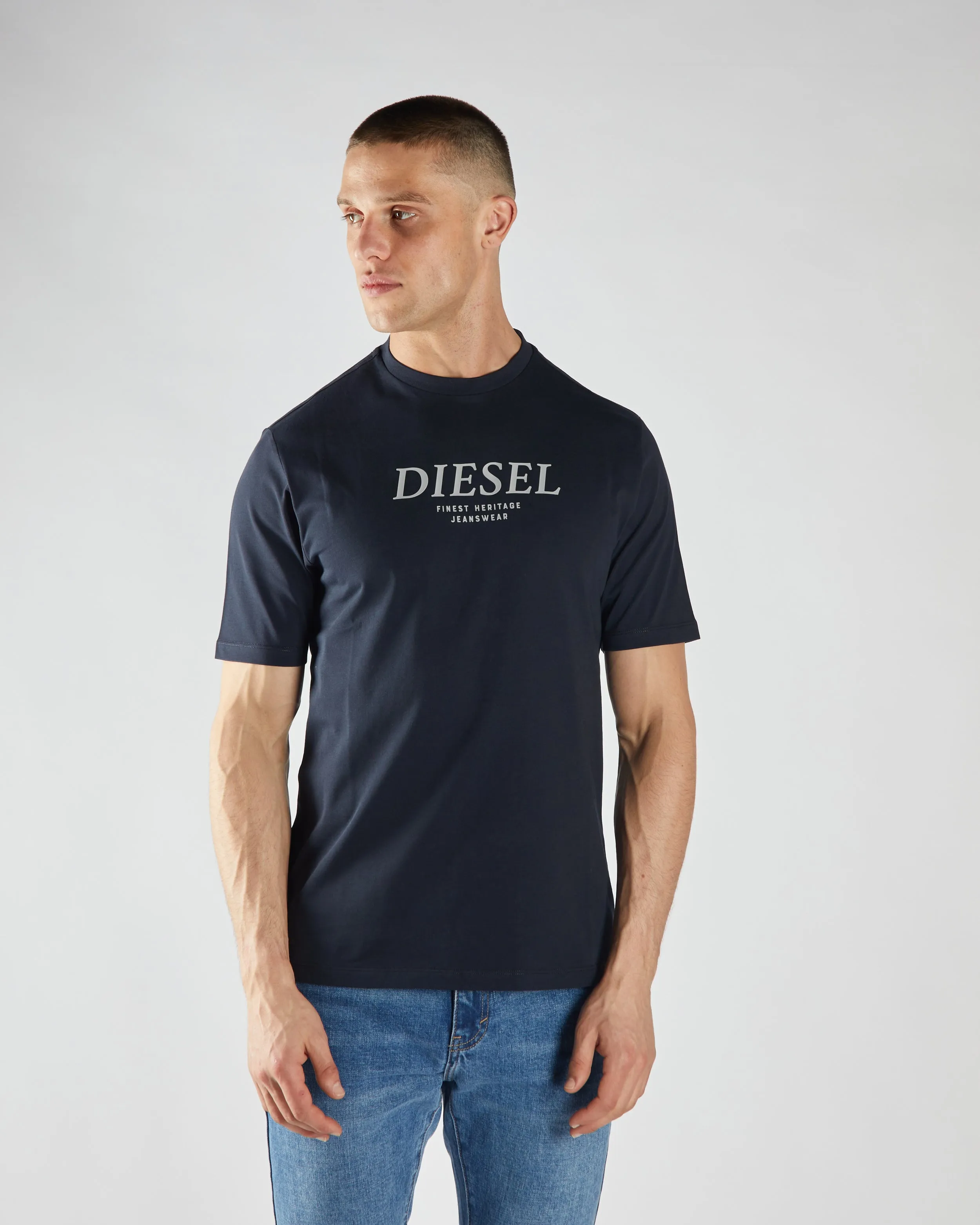 Peak Tee Midnight Blue