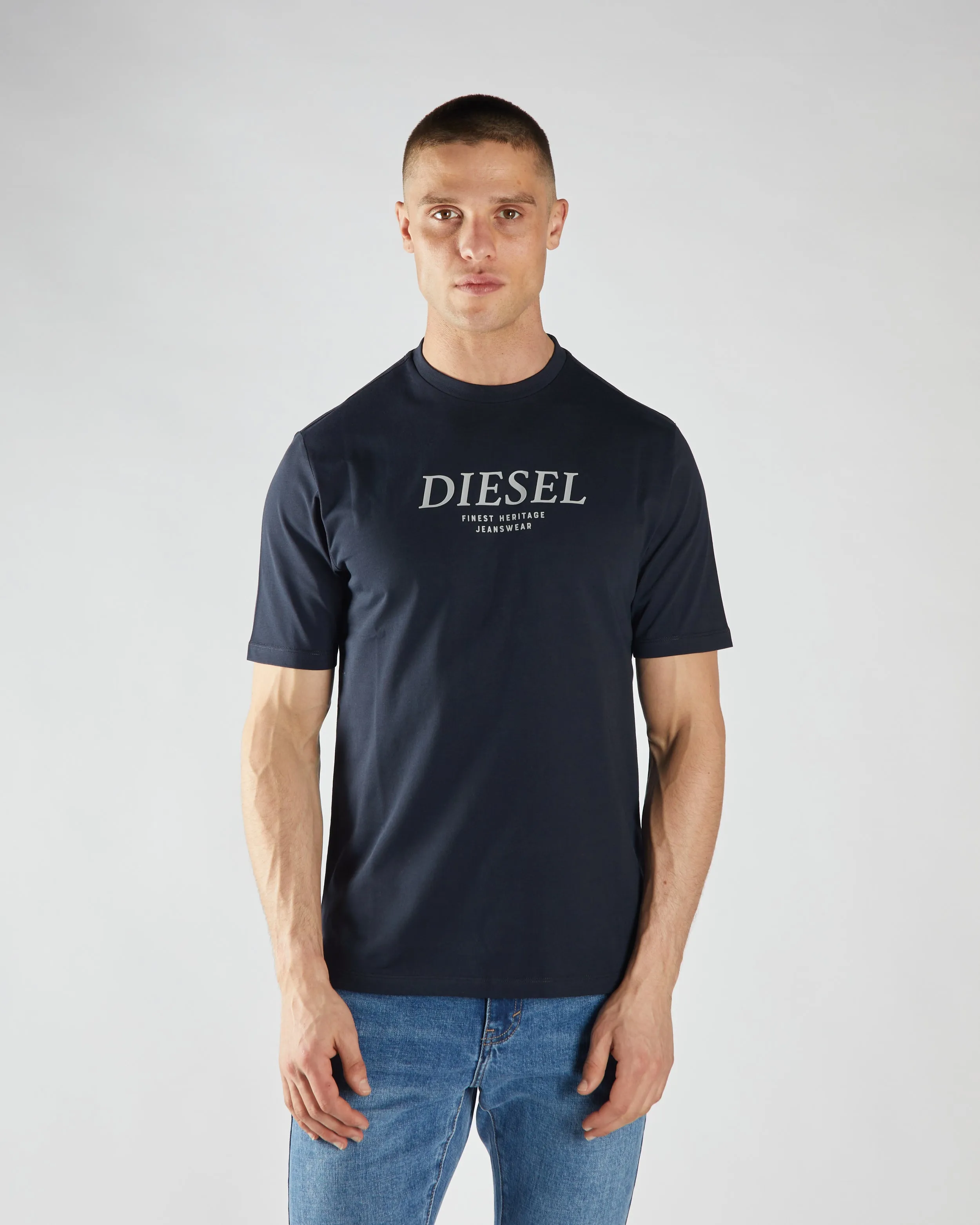 Peak Tee Midnight Blue