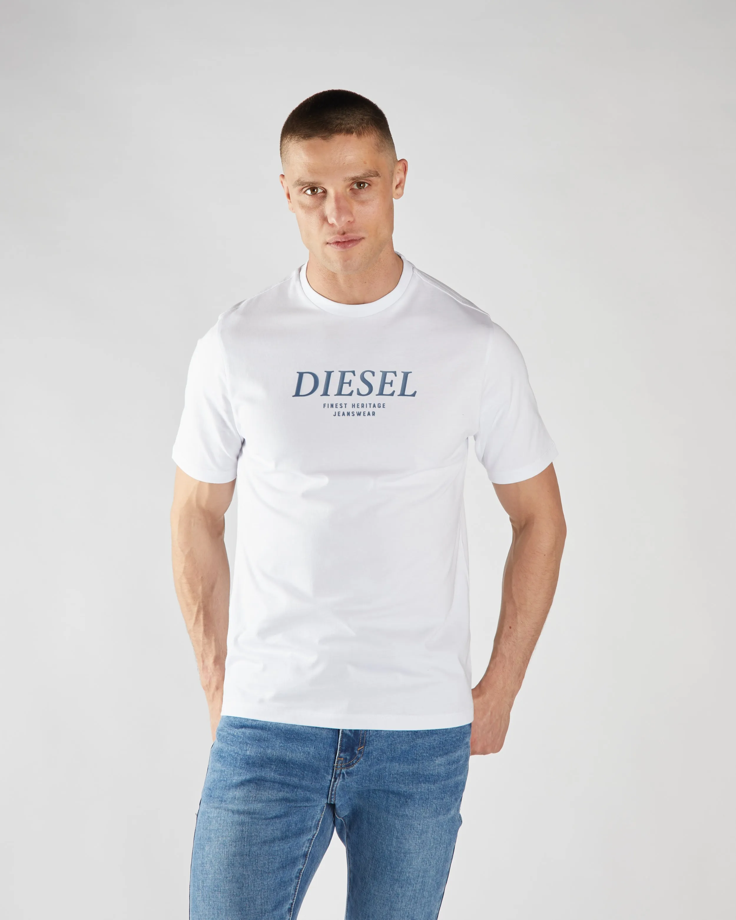 Peak Tee Optic White